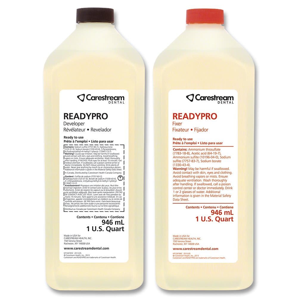 Carestream Health 1176262 Ready Pro Developer & Fixer Set 3/Pk