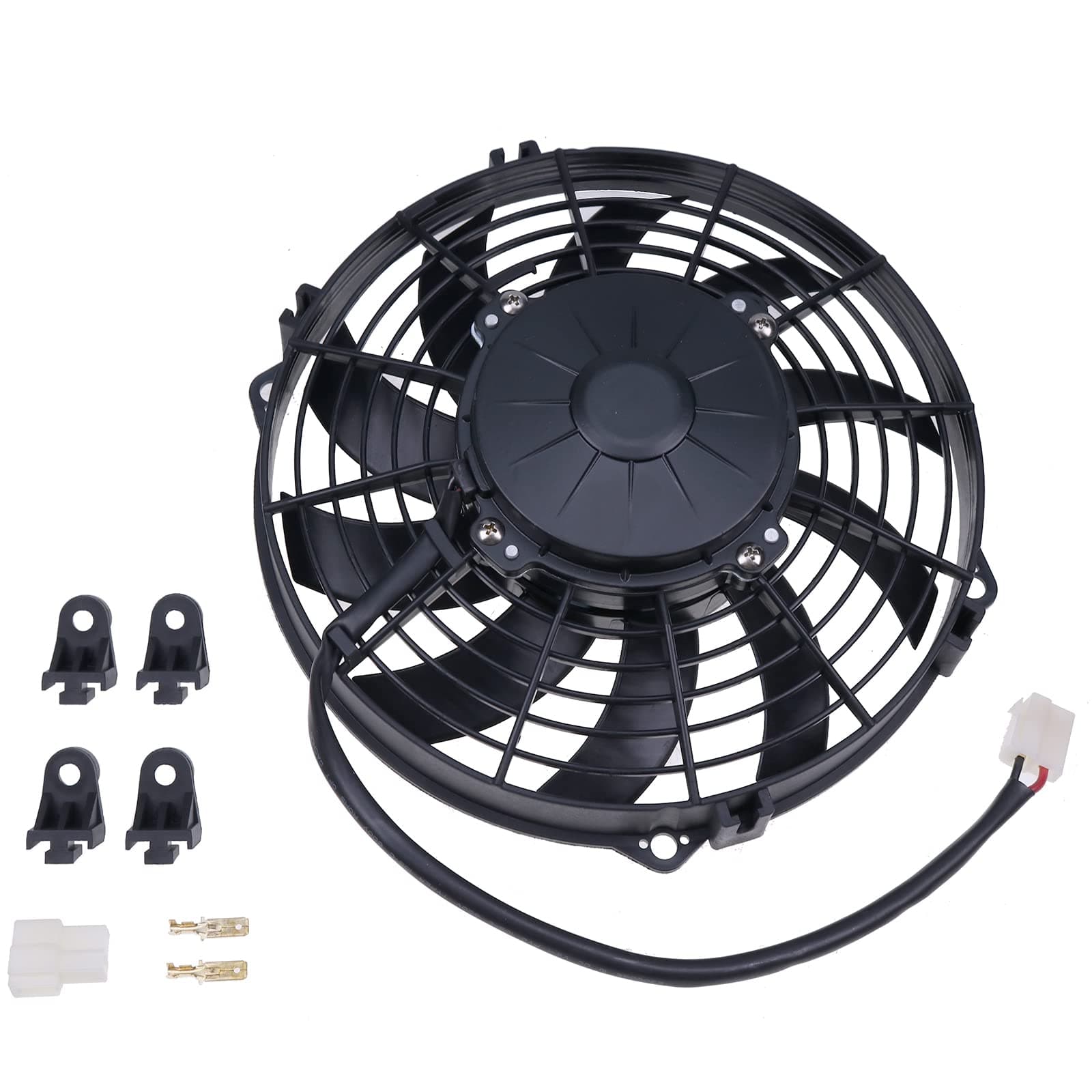 Solarhome 24V Electric Cooling Radiator Fan Blower 30100336 for SPAL VA07-BP12/C-58A