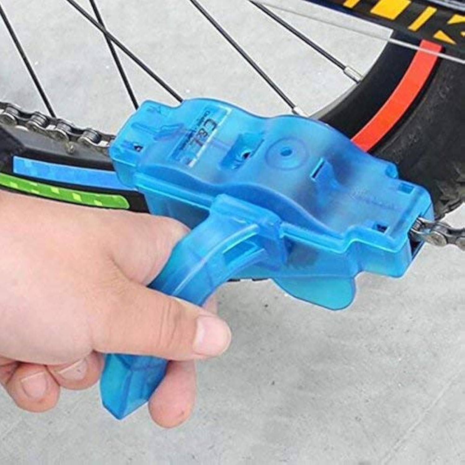 BV Plastic Mountaineer Bicycle Chain Cleaner wash Tool kit