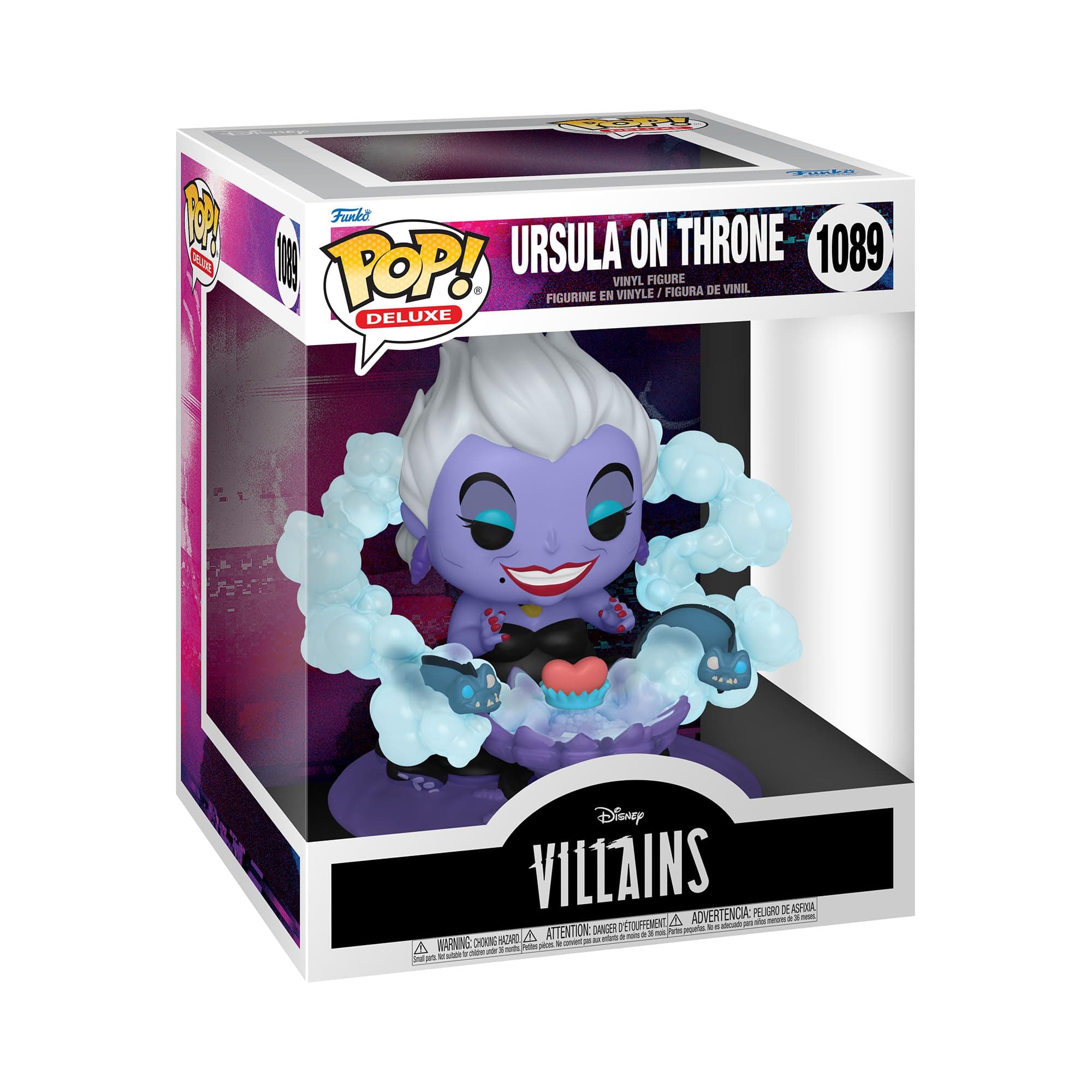 POP! Deluxe: Disney Villains-Ursula on Throne - Collectable Vinyl Figure - Gift Idea - Official Merchandise - Toys for Kids & Adults - Movies Fans - Model Figure for Collectors and Display