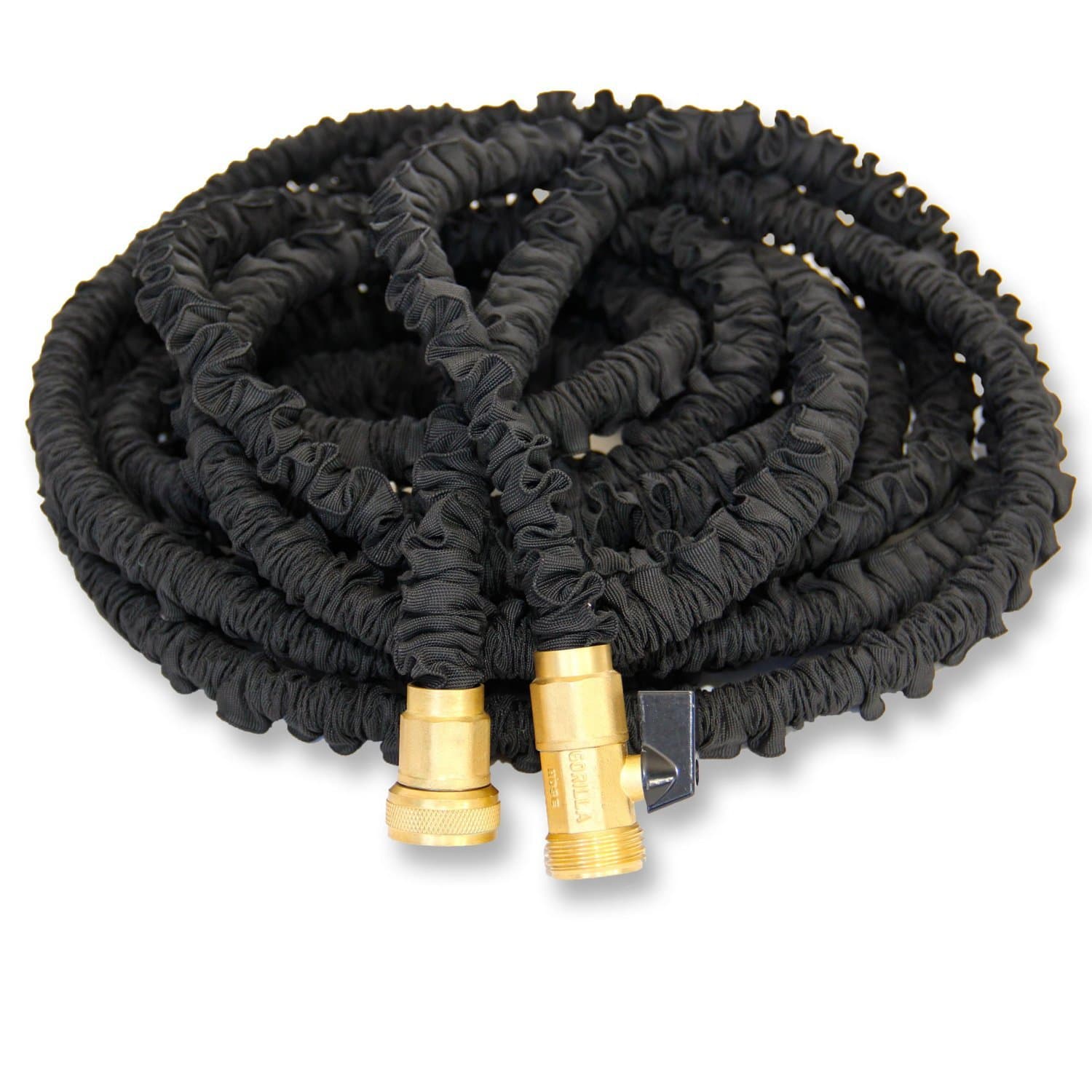 Gardenus(TM Expandable Garden Hose- 50 Ft. with 7 Pattern Spray Nozzle-expands up to 3 Times in Length, Lightweight-Will Never Kink or Tangle