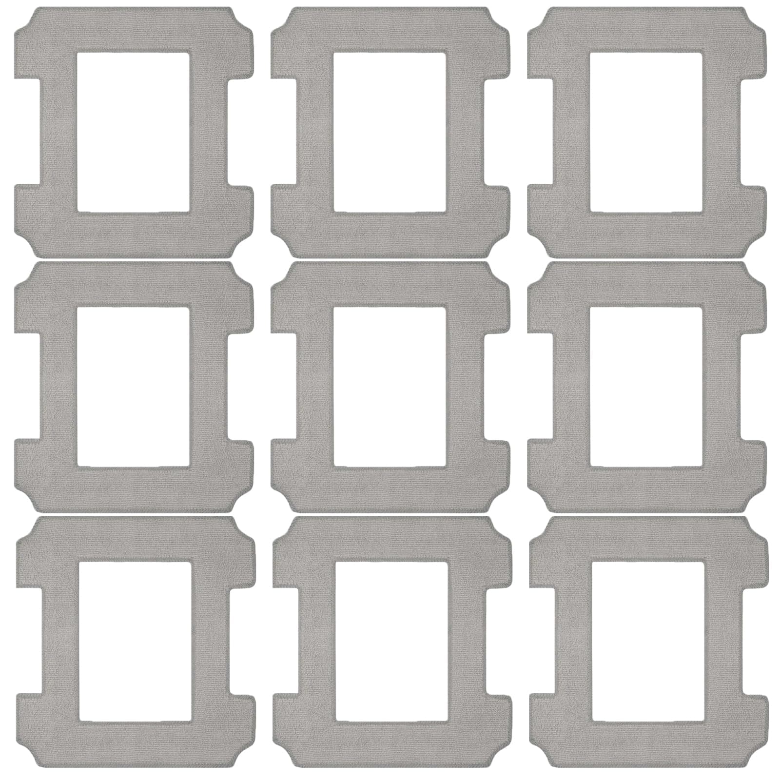 Cleaning Rag for Ecovacs Winbot W2 Omni/ W1/ W1 Pro Window Vacuum Cleaner Robot, Washable and Reusable W2 Omni Mop Cloth W1 Mop Pad Accessories