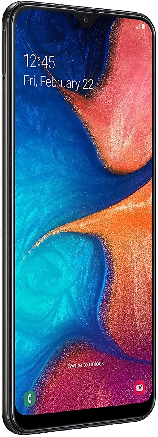 Samsung Galaxy A20e Mobile Phone; Sim Free Smartphone - Black (UK Version)