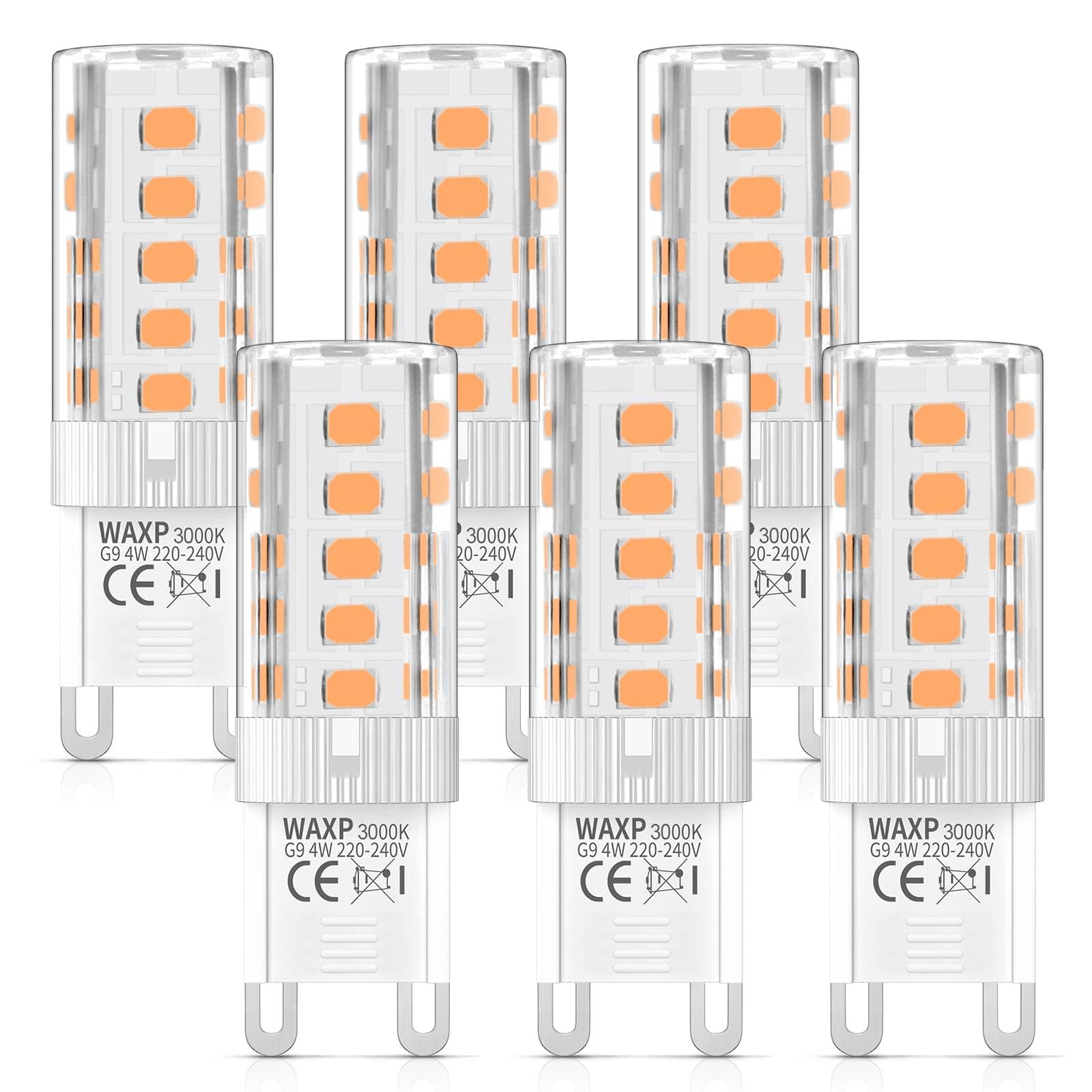 G9 LED Bulbs 4W Warm White