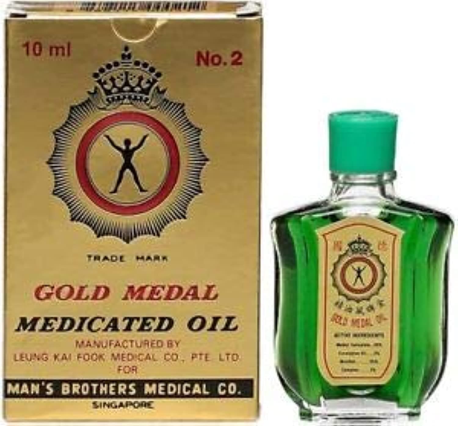 Gold Medal Oil - 3ml, Pack of 6