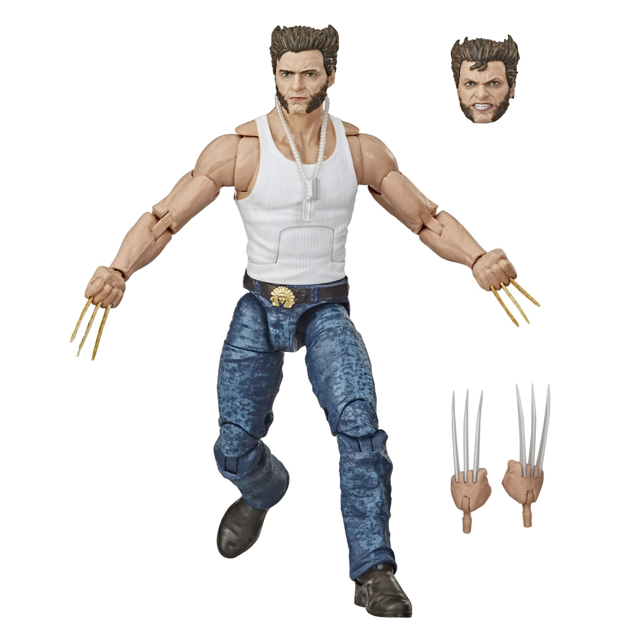 Marvel Hasbro Legends Series Wolverine 6-inch Collectible Action Figure Toy, Ages 14 And Up [Amazon Exclusive]