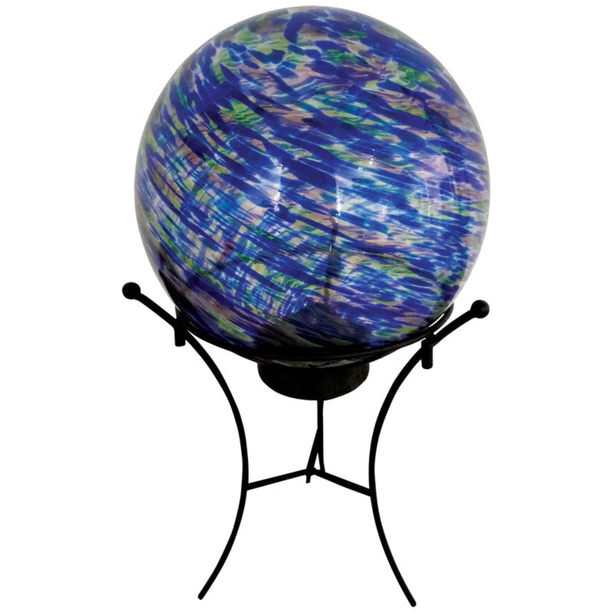 SOLAR GAZING BALL SET by LUMINOUS GARDEN MfrPartNo ZAC843576