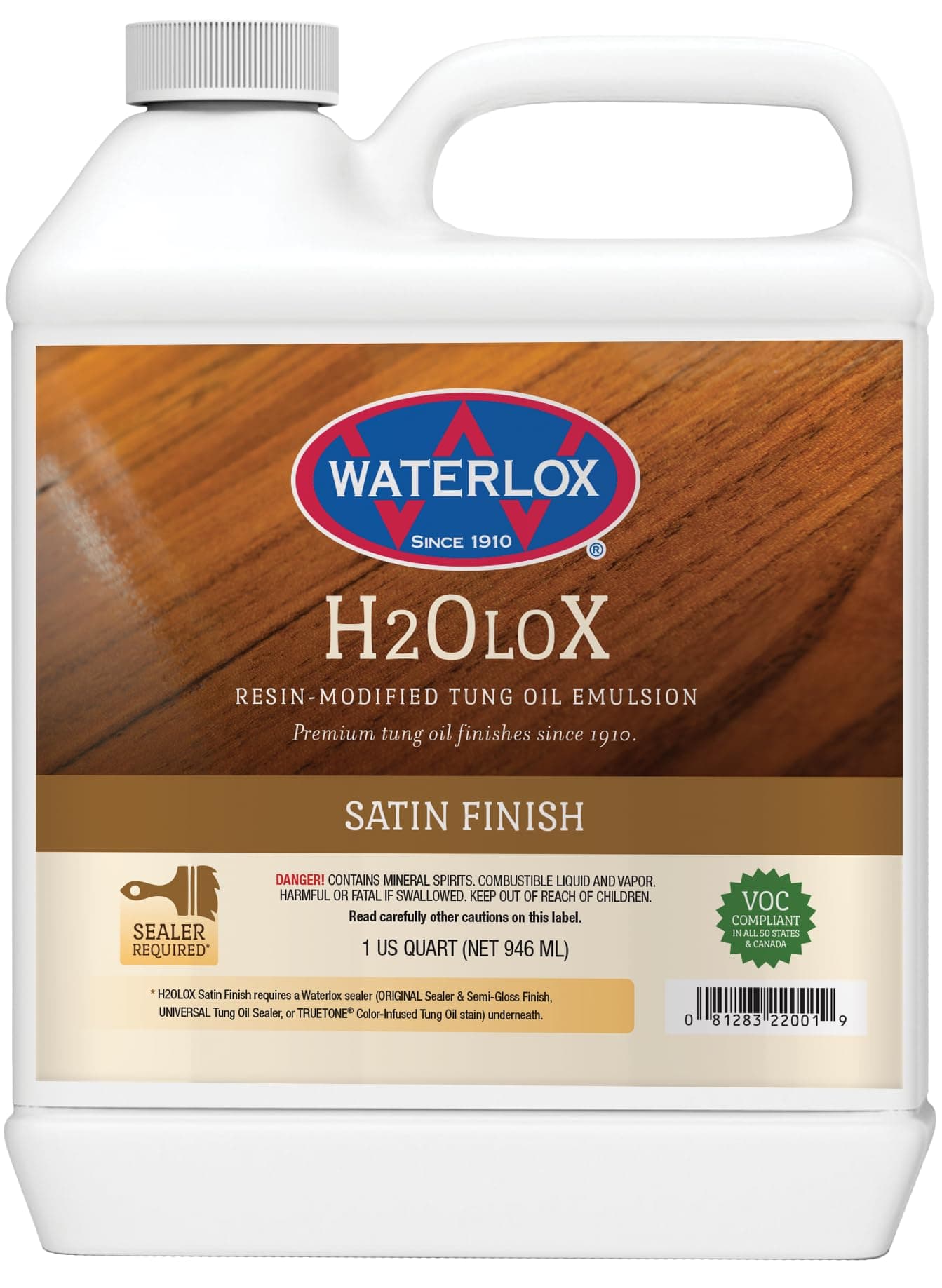 2001-QT Sealer, Quart, Satin, 32 Fl Oz