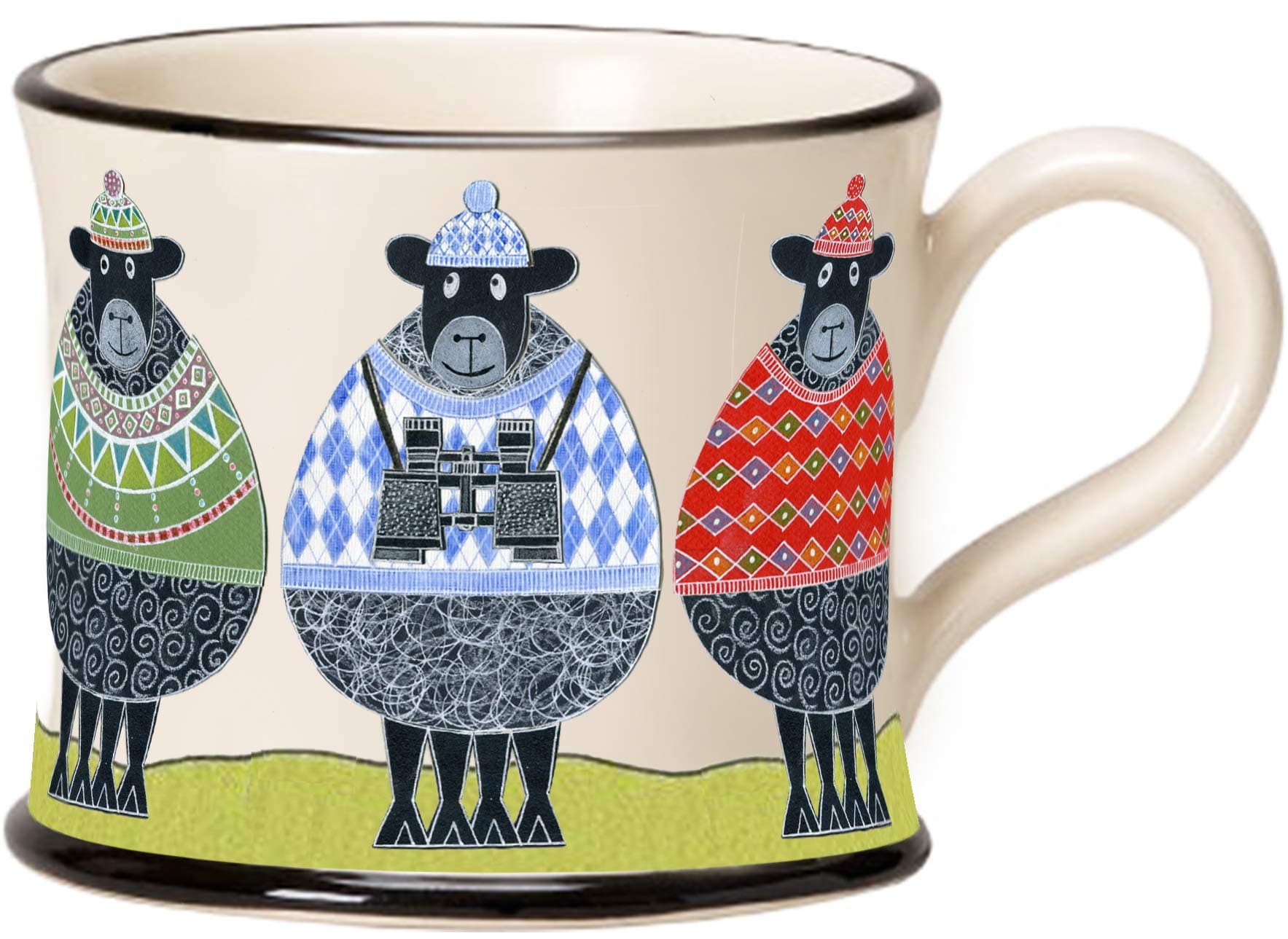 Woolly Ramblers Large Colour Mug