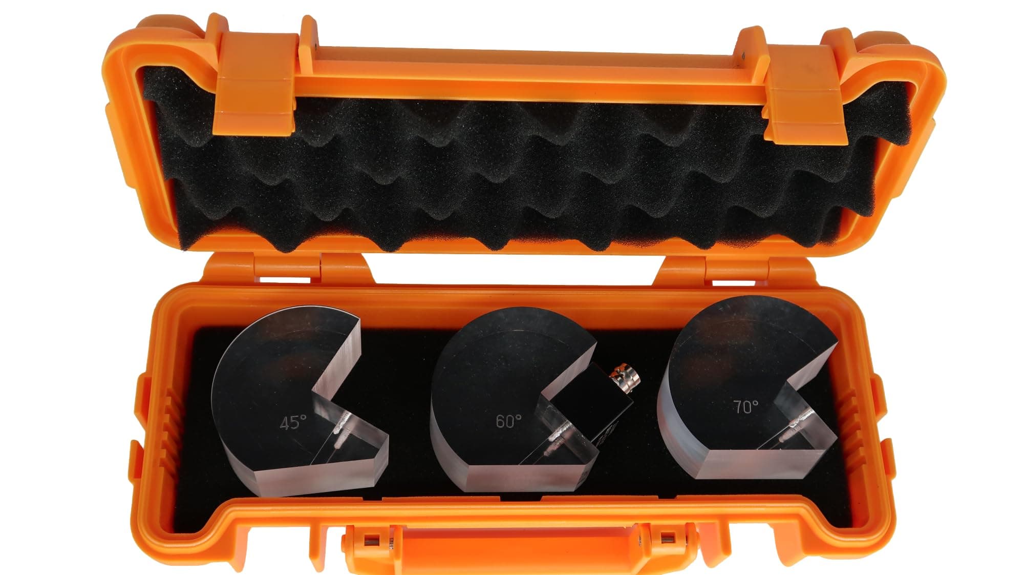 AWS Ultrasonic Angle Beam Probe Tru-Sonic 0.625×0.750 inch(One Piece) + Wedge 70 60 45 for Ultrasonic Flaw Detector Ultrasonic sensors