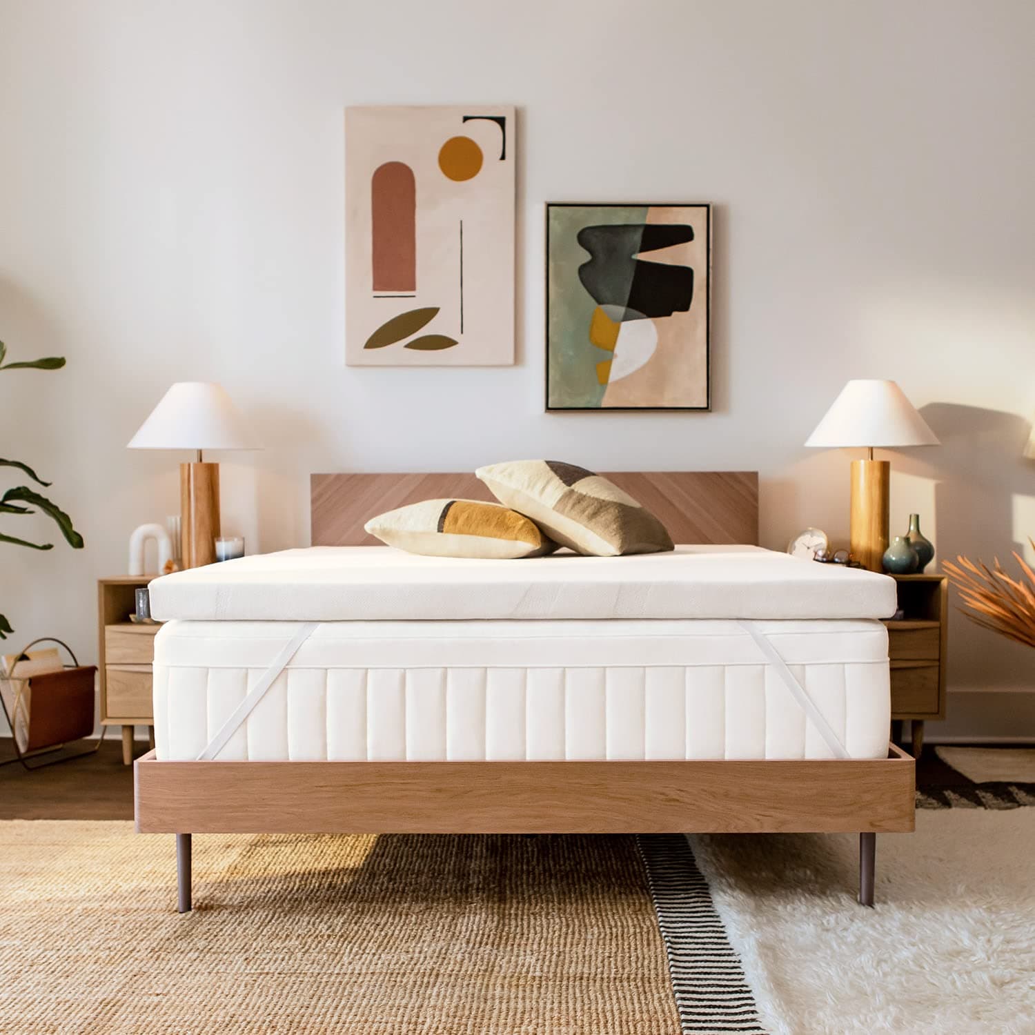 Tempur-Pedic TEMPUR-ProForm Supreme 3-Inch Full Mattress Topper, Medium Firm Luxury Foam, Washable Cover