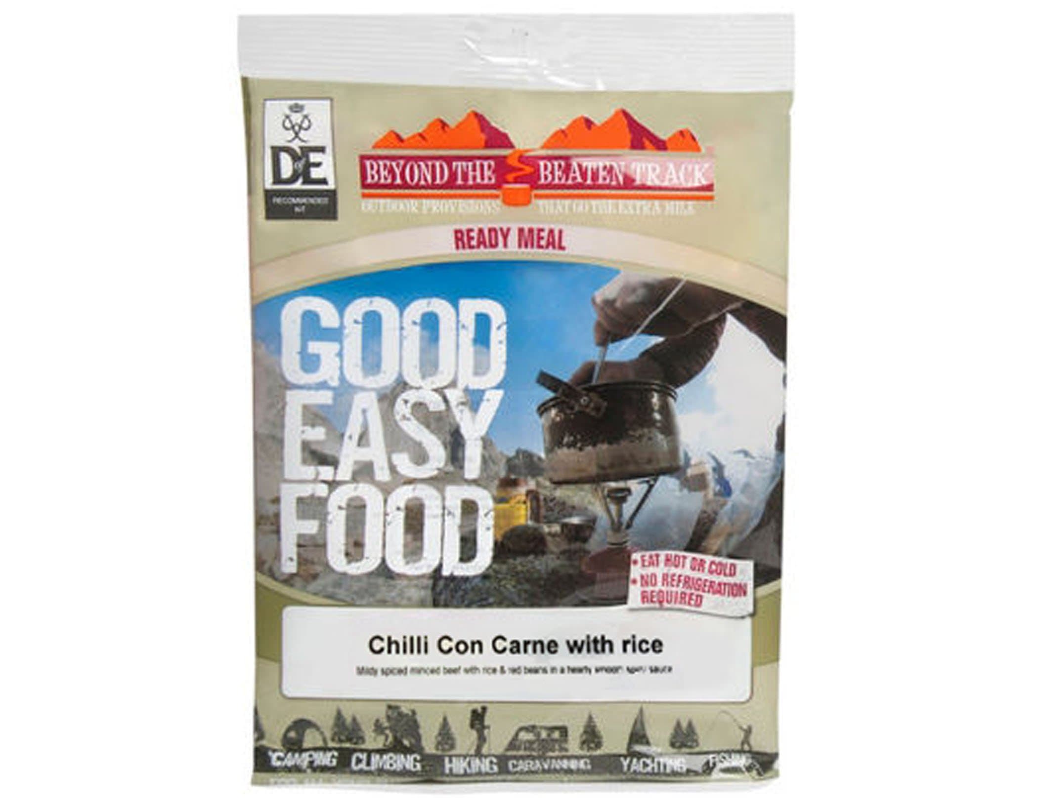 Beyond The Beaten Track Fw Chilli Con Carne/Rice (Df) Ready Meal Kit - Silver, Medium