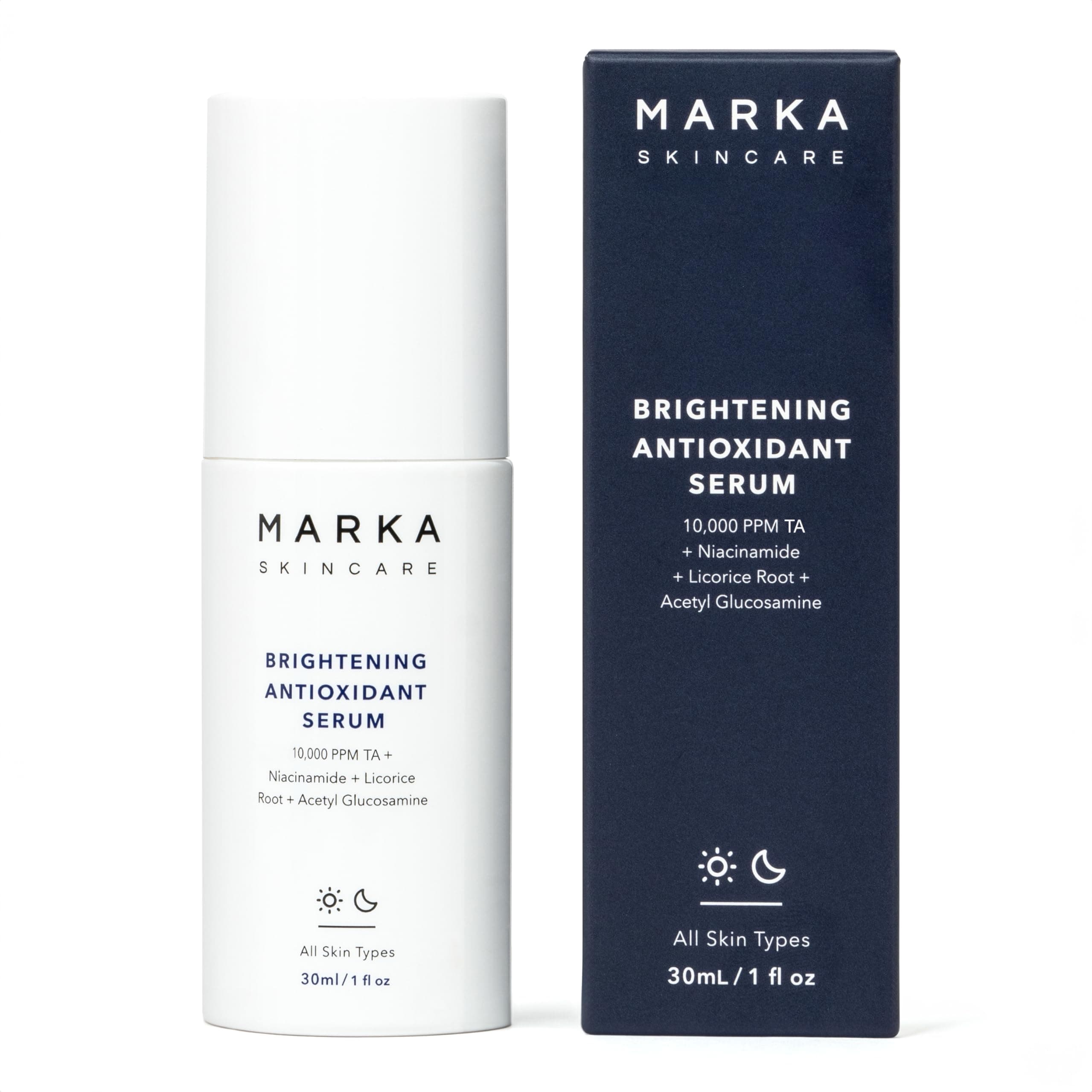 Brighteing Face Serum For Glowing Skin | 30ml | Men & Women All Skin Types | Antioxidants & Licorice Root | Hyperpigmentation, Hydration, Made in Korea | Fragrance Free