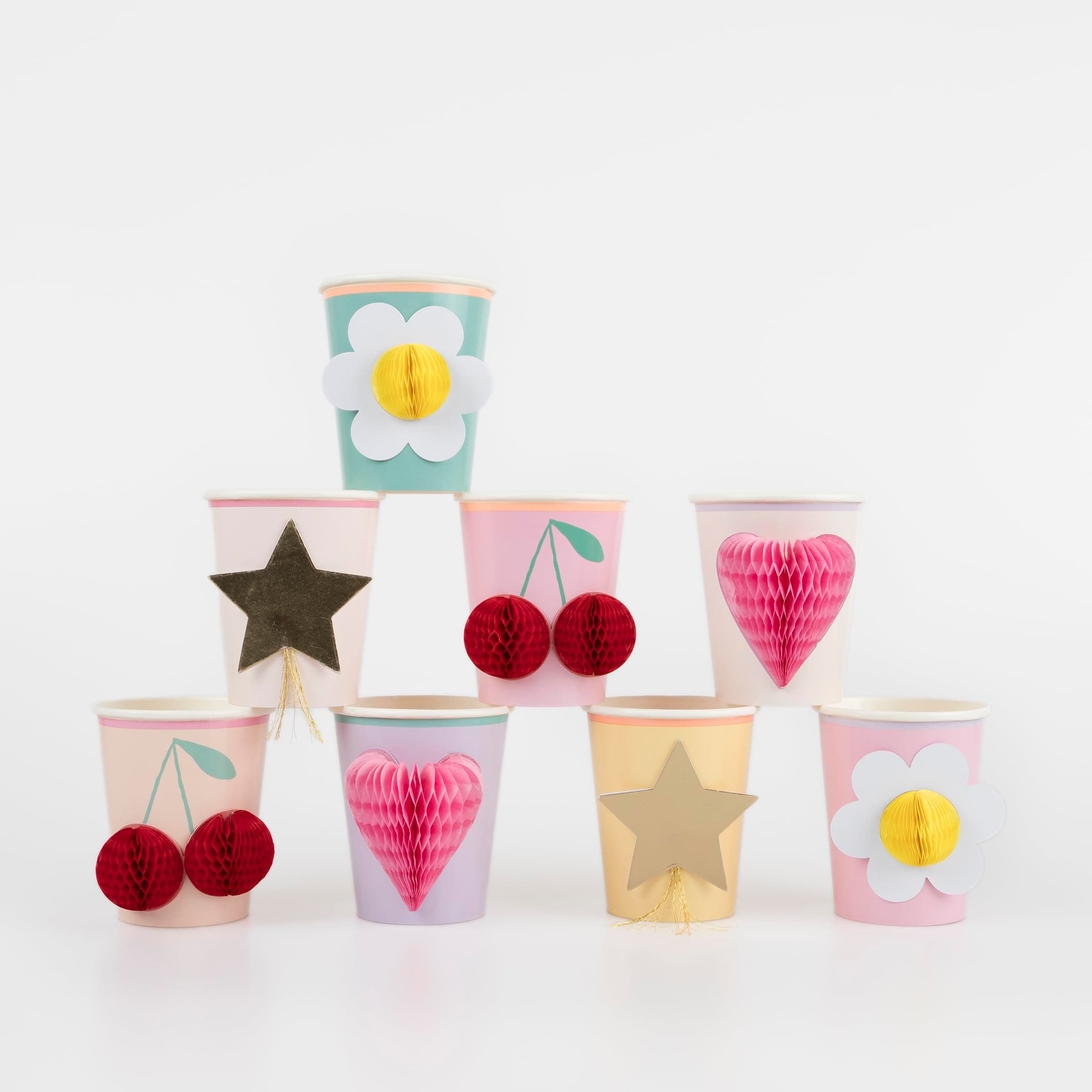 Meri Meri Happy Icons Cups (Pack of 8)