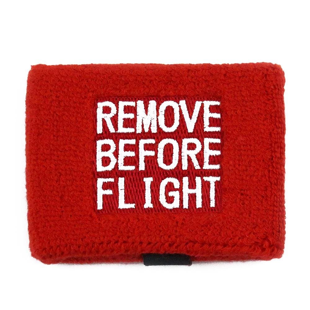 Reservoir Socks Remove Before Flight Brake Reservoir Covers for Motorcycles, Sportbikes