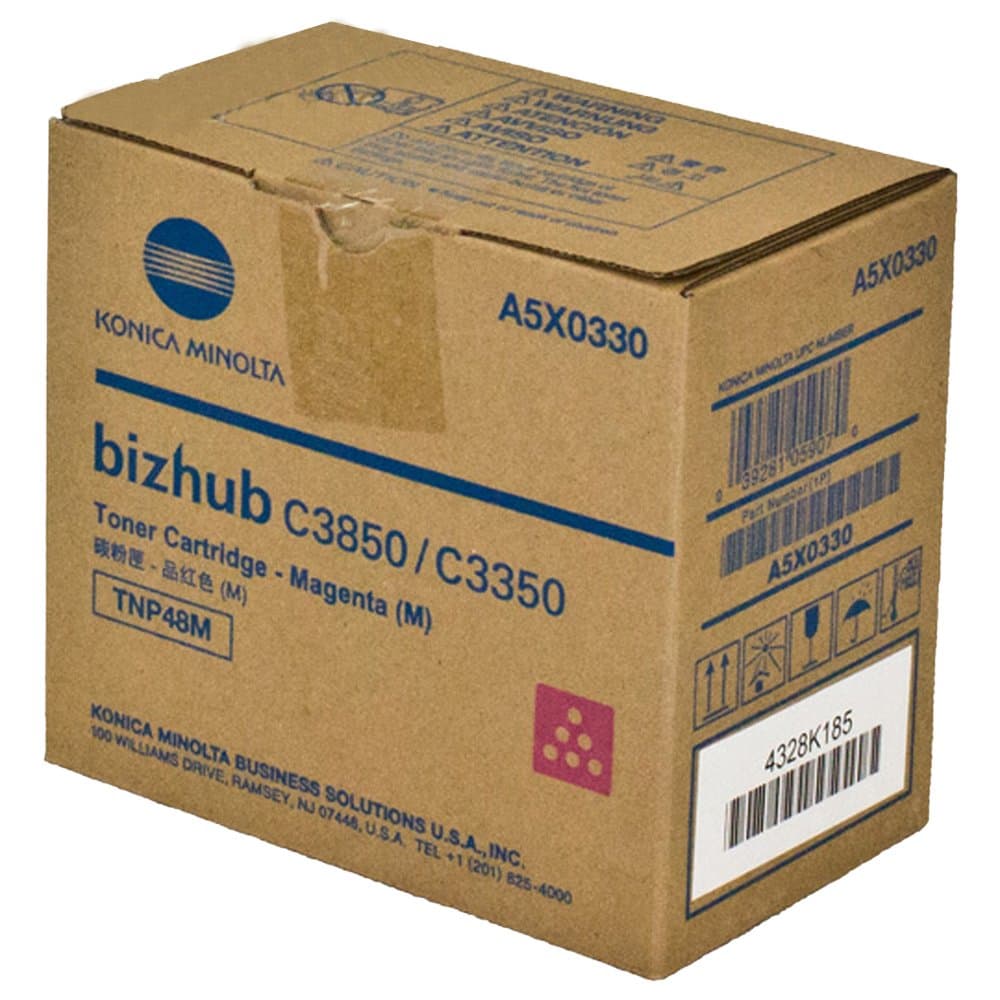 Konica Minolta A5X0330 KMBS BH C3350/3850 MGT TNR TNP48M