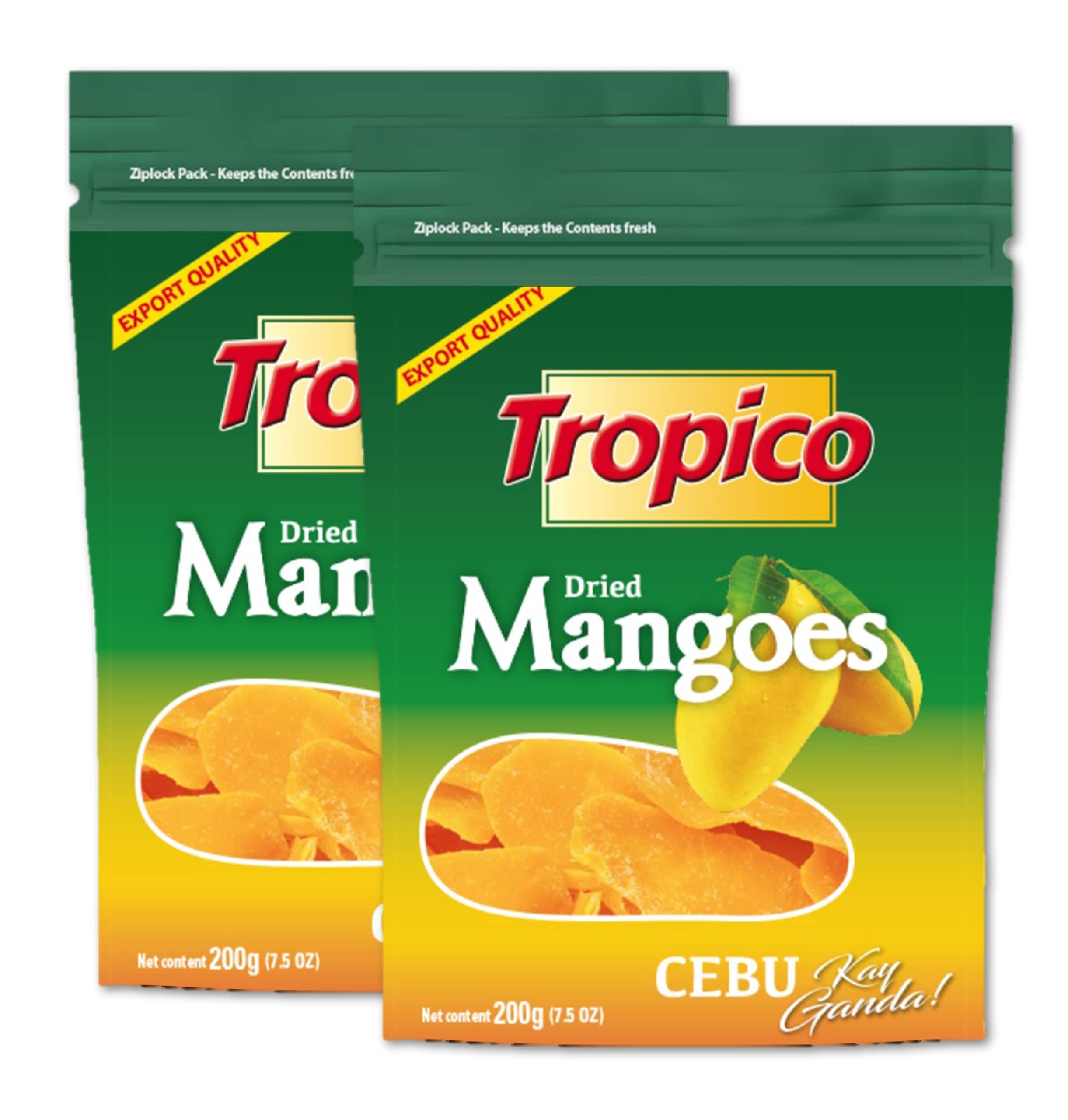 TropicoDried Mango, 200 gm Pack of 2