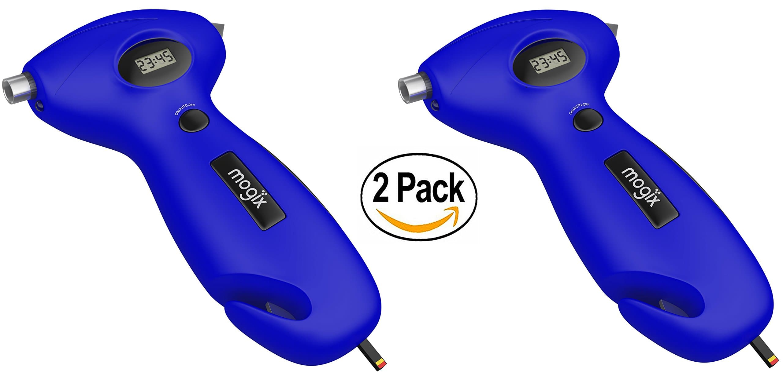 Digital Tire Pressure Gauge Survival Tool Best Used for Auto Emergency 2PK