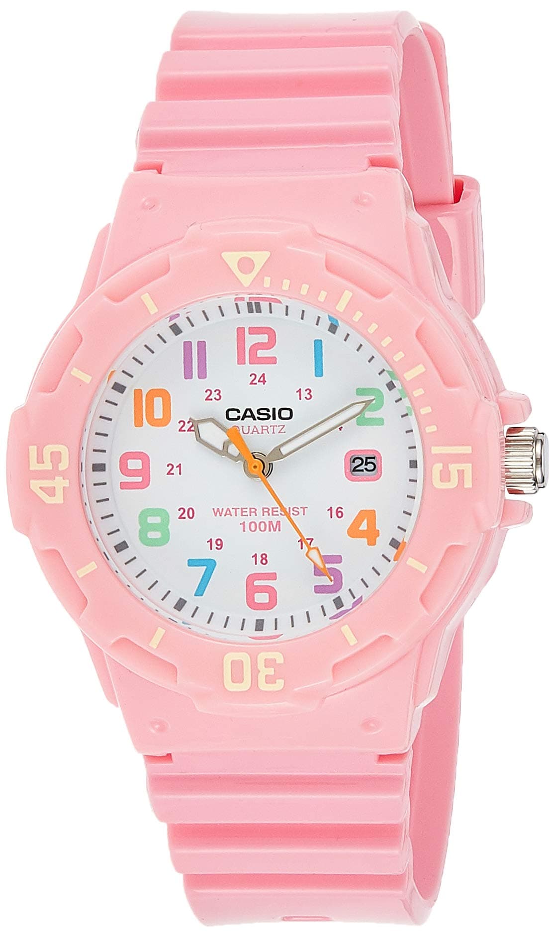 Casio Women's Watch with Quartz Movement LRW-200H-4B2, Pink, Strip