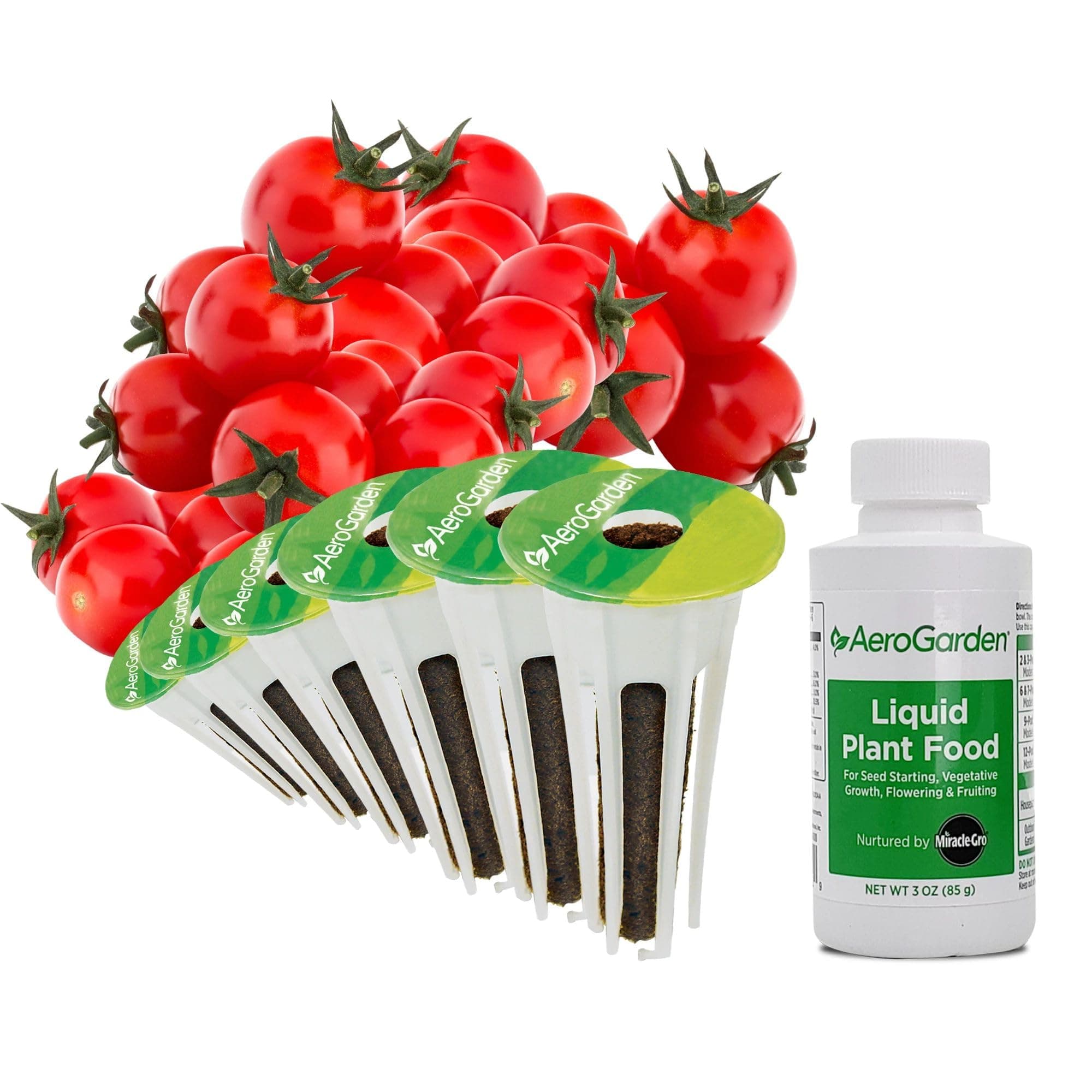 6-Pod : AeroGarden Red Heirloom Cherry Tomato Seed Pod Kit (6-Pod)