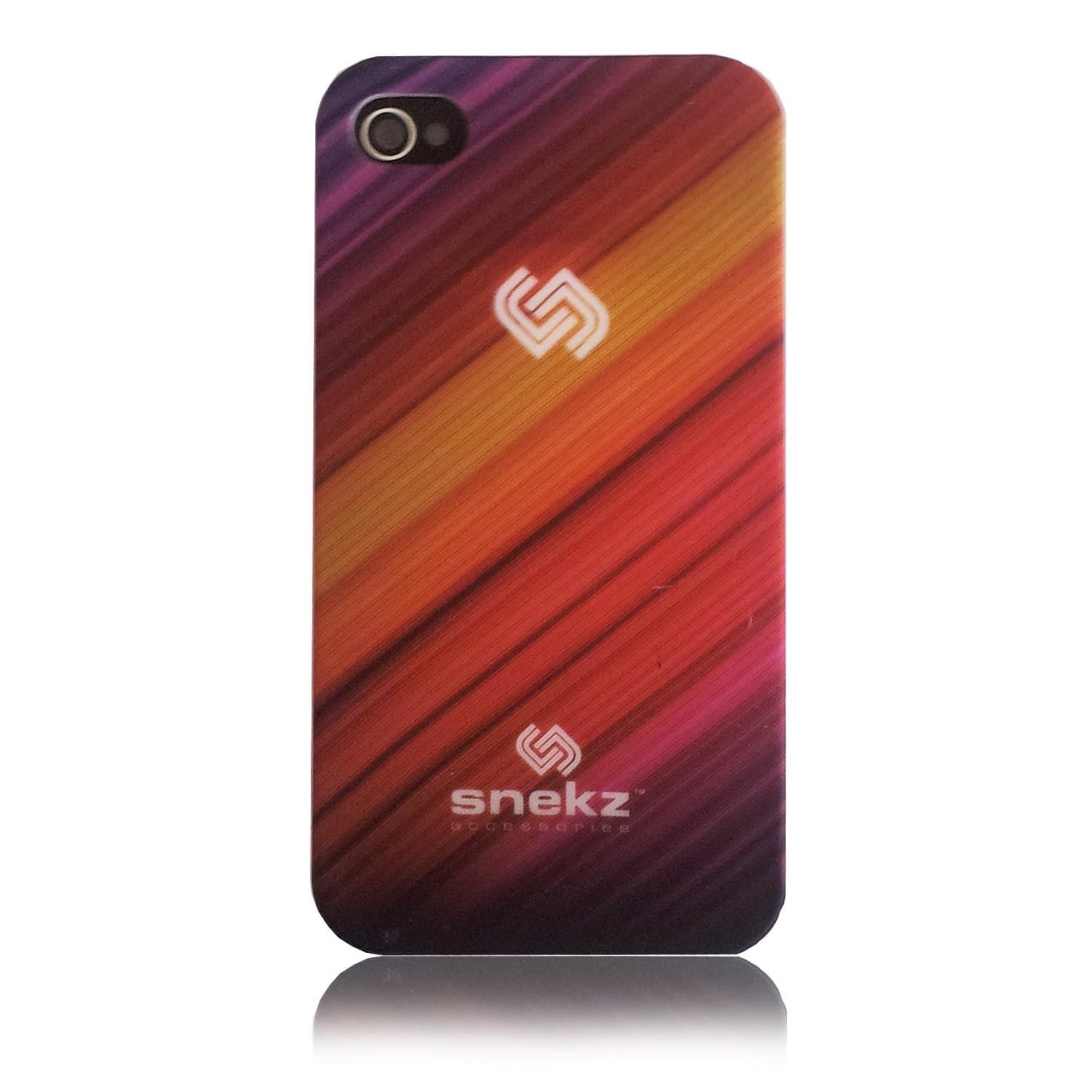 Snekz Hard Matte Case for iPhone 4/4S - Light Beems One