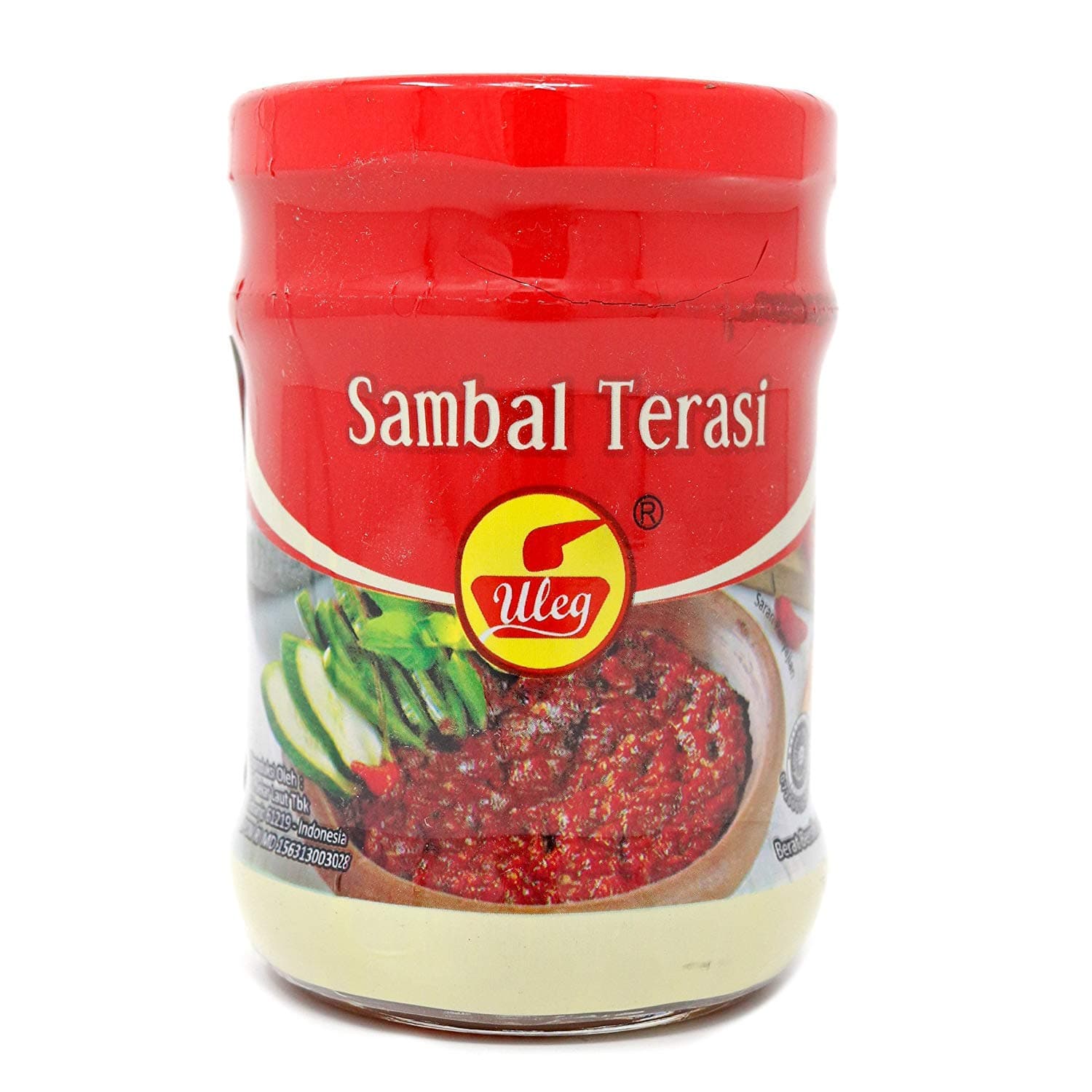 Finna Uleg Sambal Terasi (Chili Shrimp Paste), 190 Gram (Pack of 2)