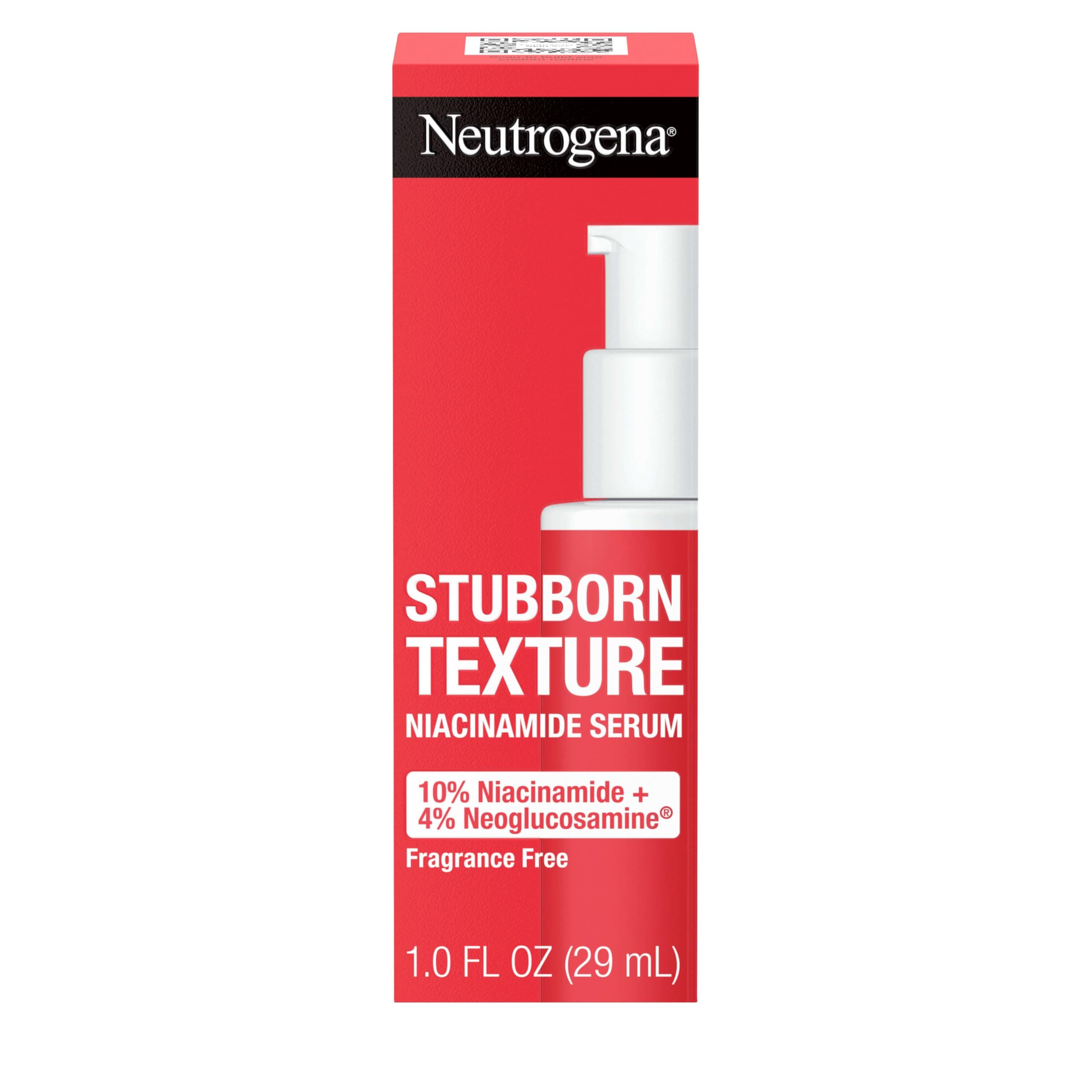 Stubborn Texture Resurfacing Serum With 10% Niacinamide & 4% Neoglucosamine designed for Acne-Prone, Improves Uneven Skin Tone & Refines Texture, Fragrance-Free, 1 fl. oz