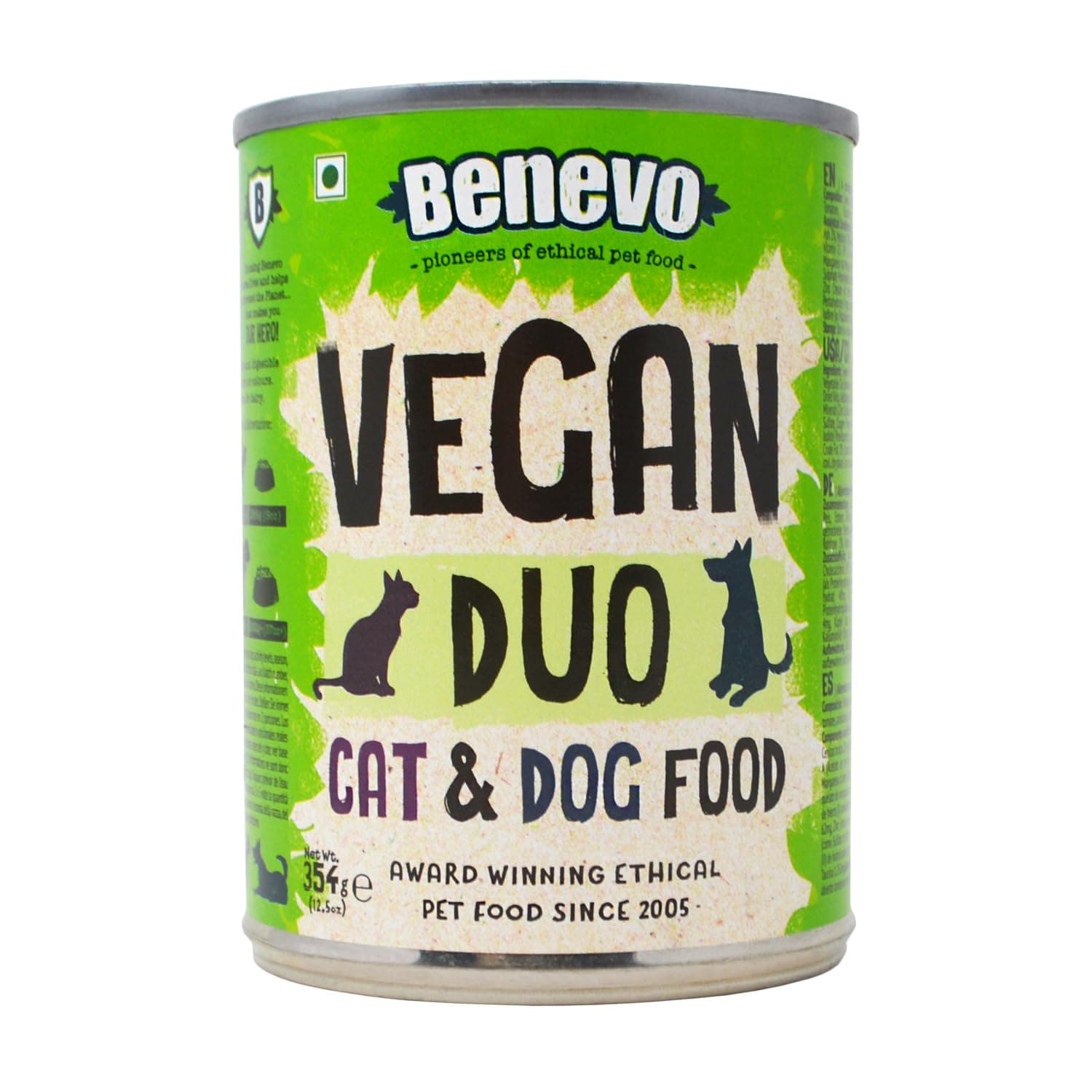 Benevo Vegan Dog & Cat Food Duo 12x369g