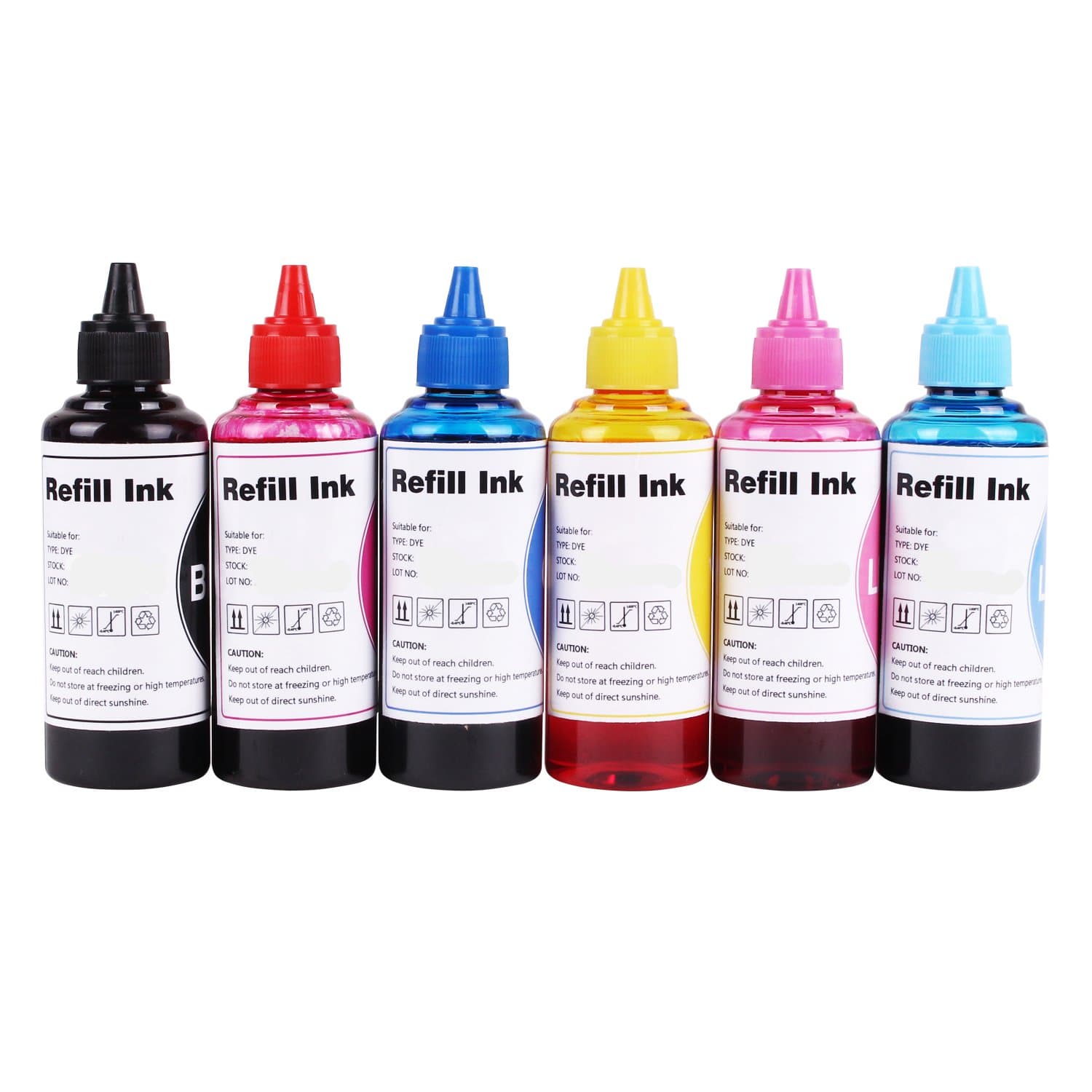 CoYlBod Refill Ink Kit for 02 02XL Photosmart C5100 C5140 C5150 C5180 C6100 C6150 C6180 C6200 C7280 C7250 C7283 C7275 C8180 D7245 D7255 3210 3310 D6160 D6280 D7280, for Refillable Cartridges or CISS