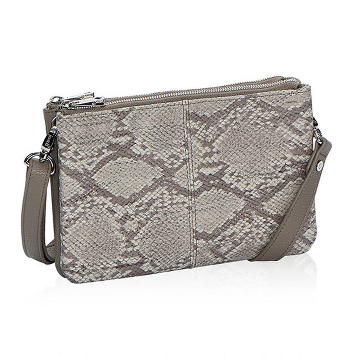 Thirty One Street Style Purse in Putty Snake Pebble Pattern - No Monogram - 8082