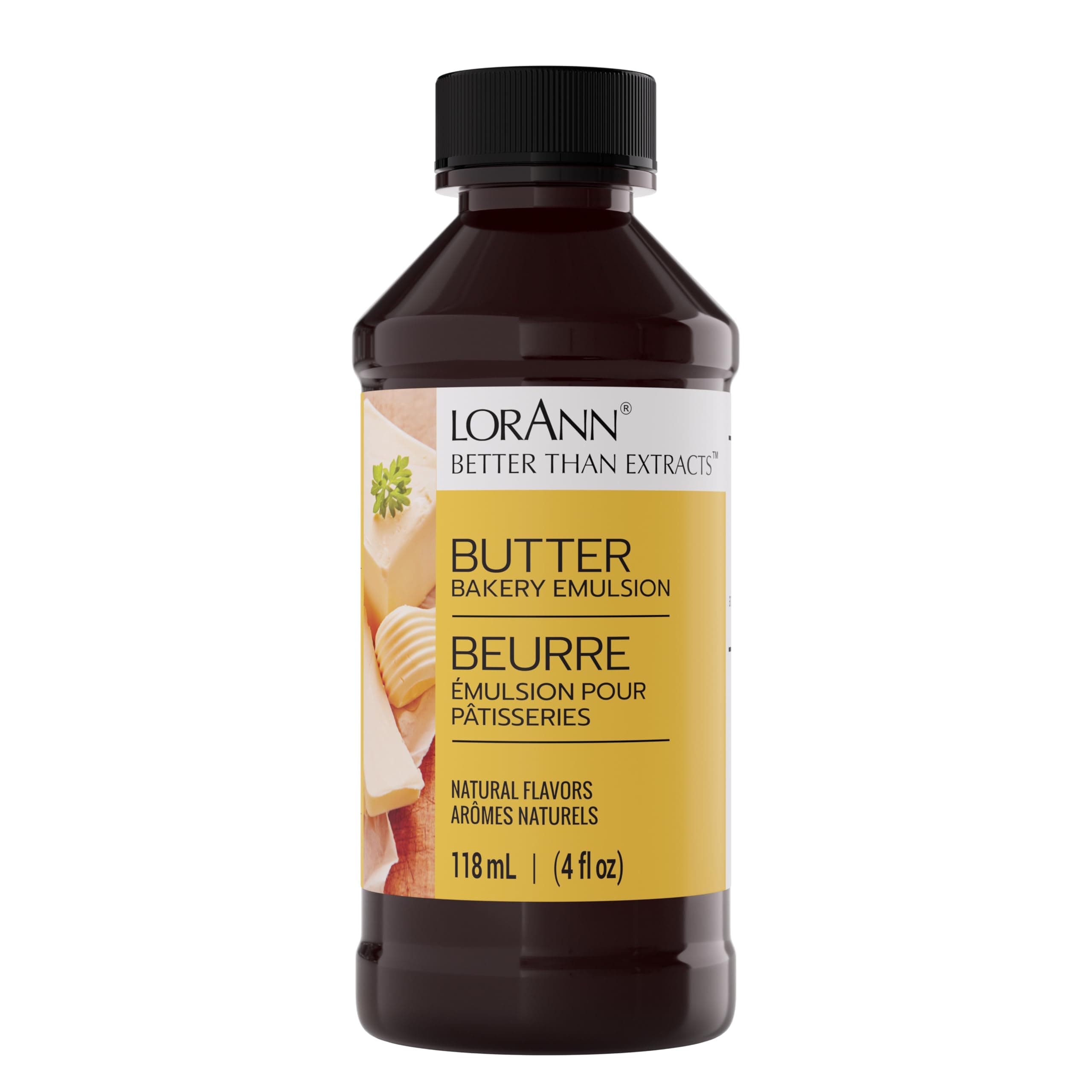 Butter Bakery Emulsion: True Butter Flavor, Ideal for Enhancing Rich Dairy Notes in Baked Goods, Gluten-Free, Keto-Friendly, Butter Flavoring Essential for Your Kitchen