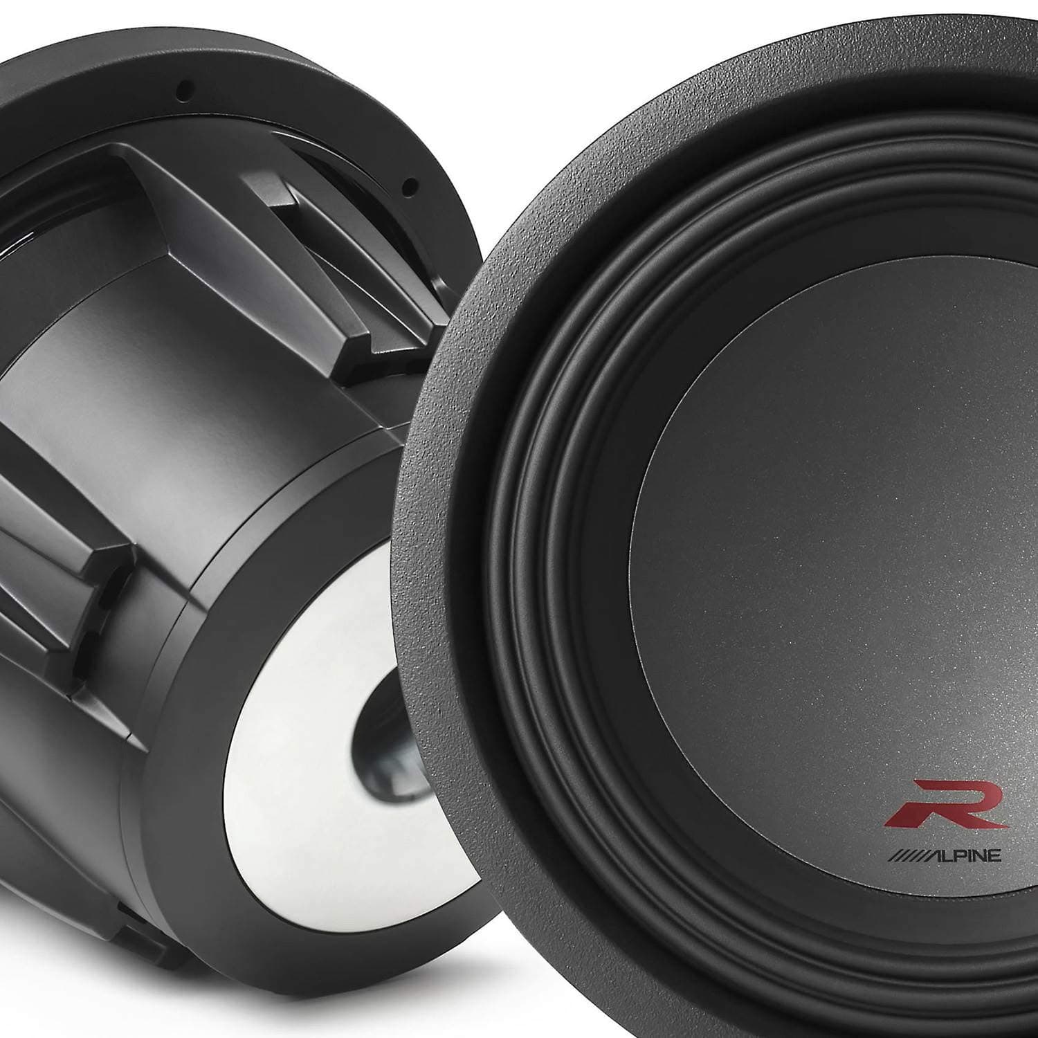 Alpine Type R 12" 2250 Watt Max 2 Ohm Round Car Audio Subwoofer (2 Pack)