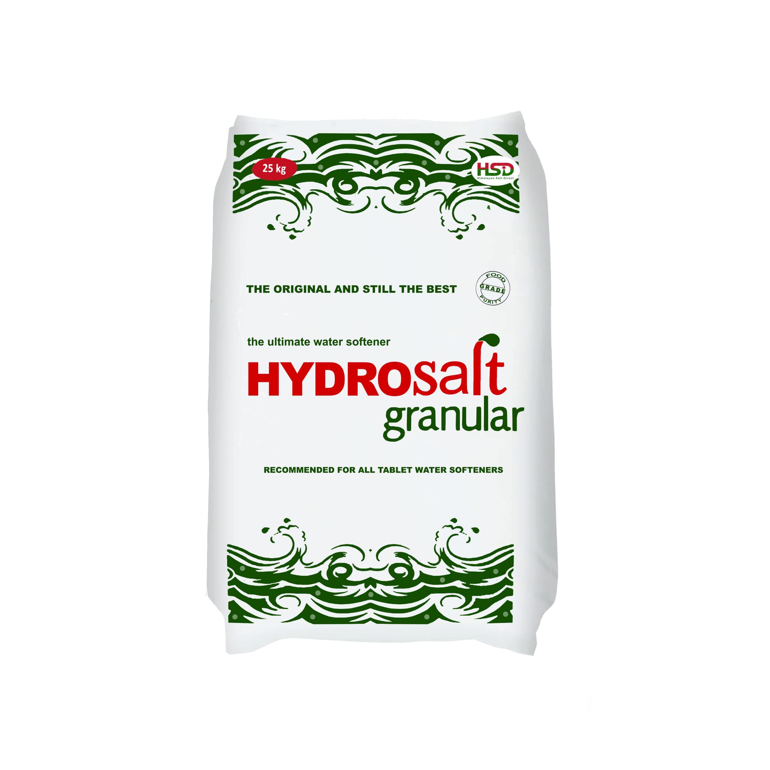 Hydrosalt Granular Salt for Granular Water Softeners 25kg