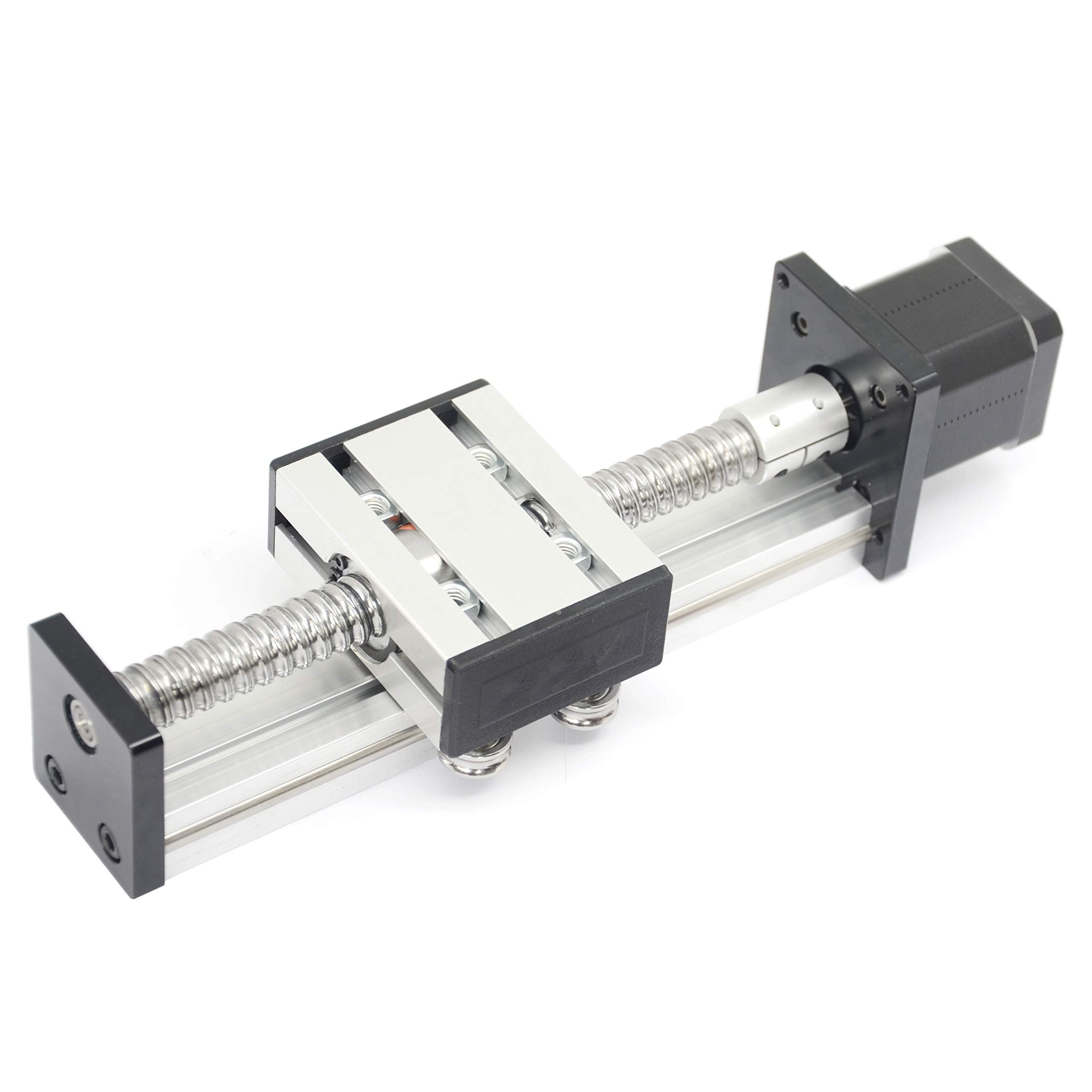 150mm Travel Length Linear Rail Guide Ballscrew SFU1605 with NEMA17 Stepper Motor for DIY CNC Router Parts X Y Z Linear Stage Actuator