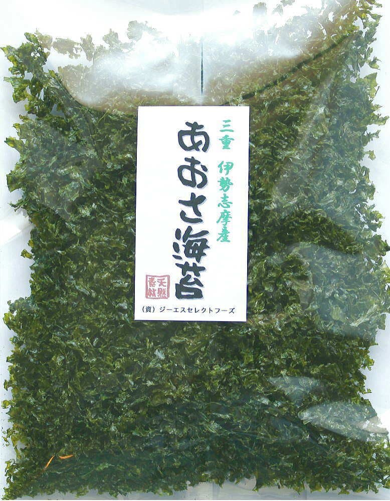 Mie Prefecture and dried seaweed (sea lettuce seaweed)