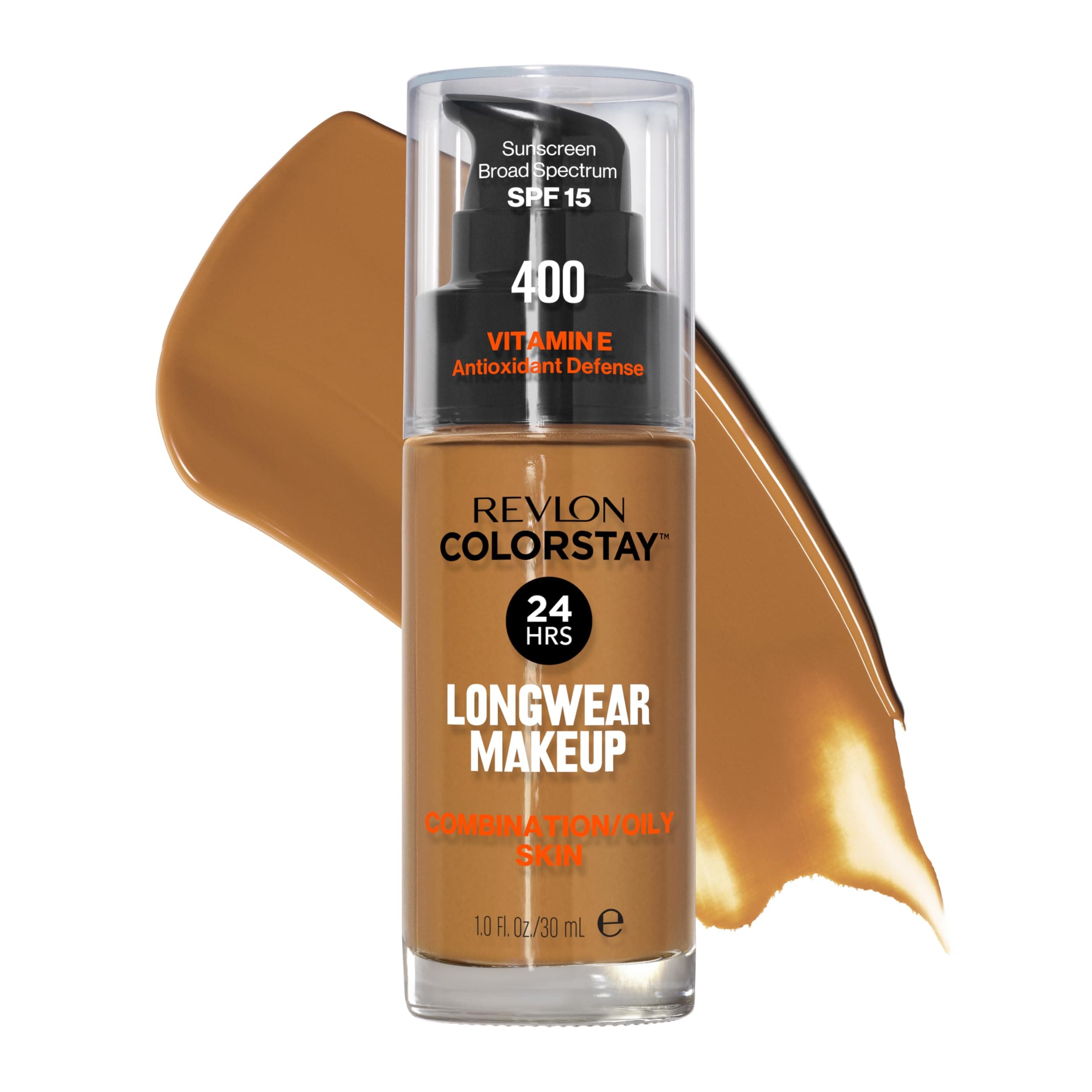Revlon ColorStay Base de Maquillaje para Piel Mixta/Grasa, Caramelo - 30 ml