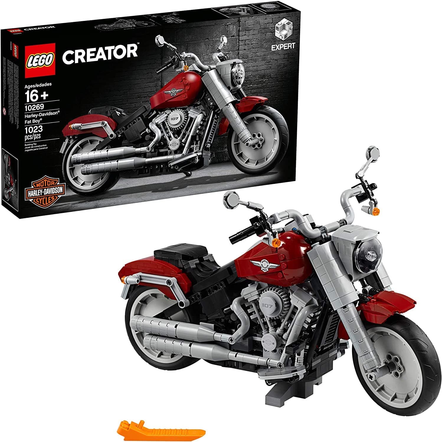 Creator Expert Harley-Davidson Fat Boy 10269 Building Kit (1,023 Pieces)