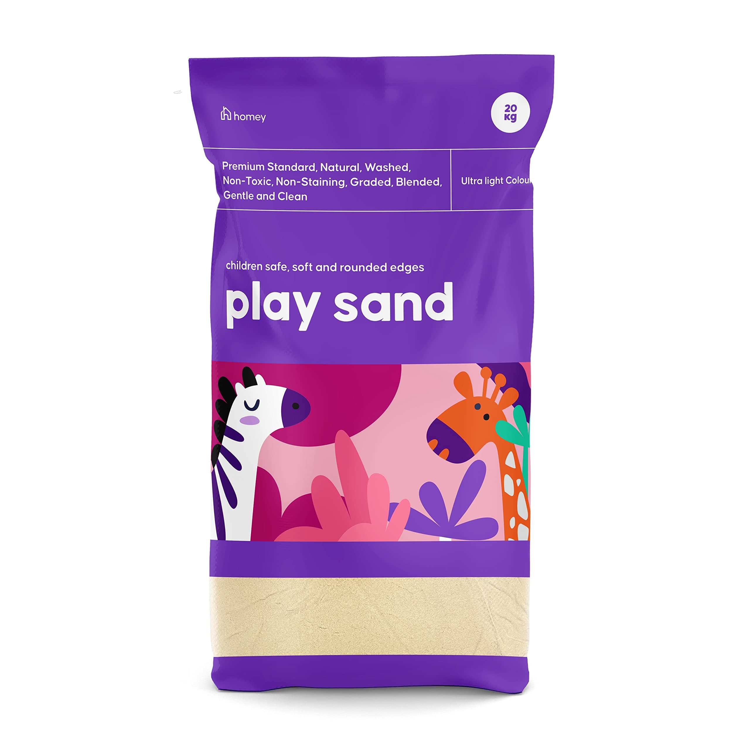 Leap Horse Children's Play Pit Sand 25L Bag, Yellow