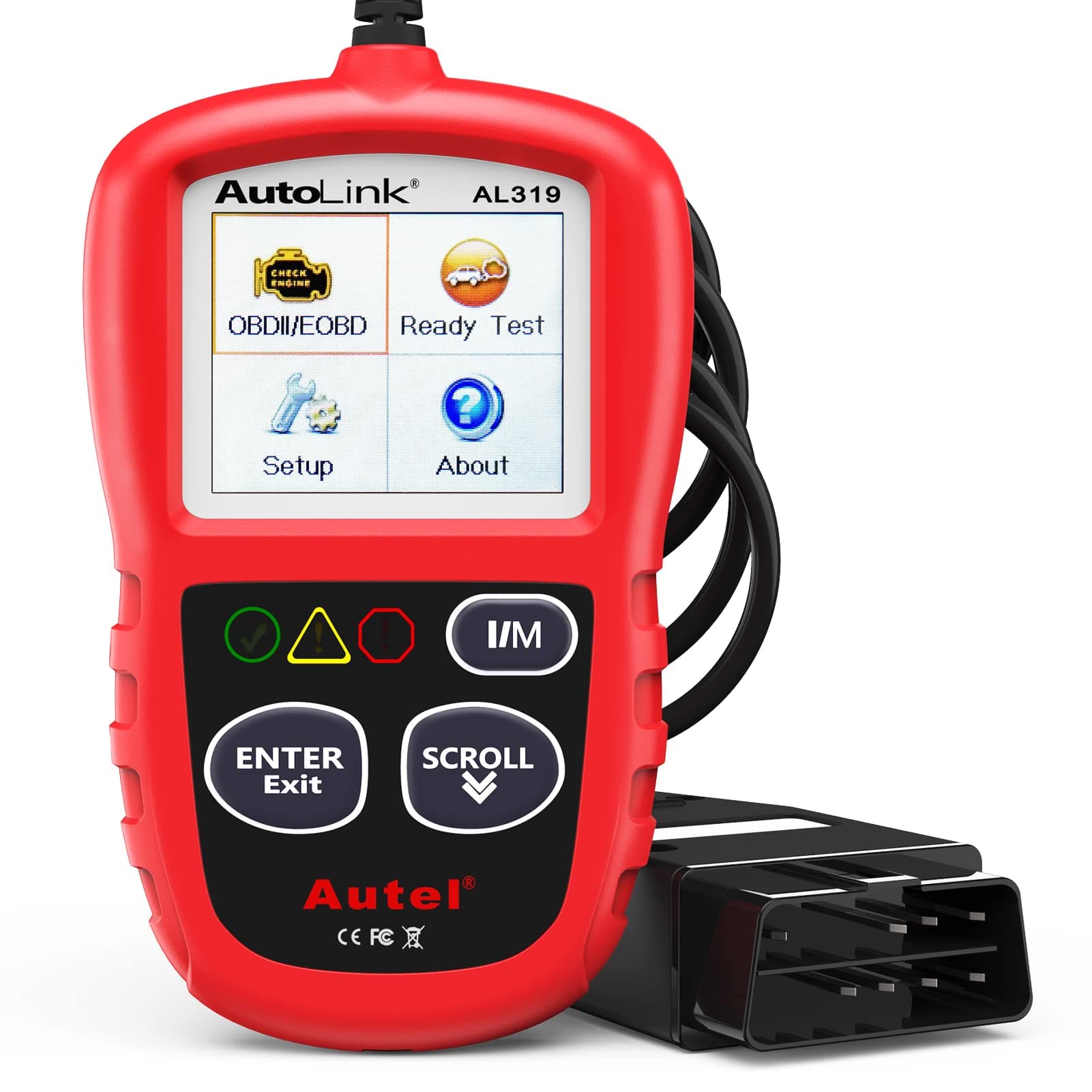 AutoLink AL319 OBD2 Scanner Automotive Engine Fault Code Reader CAN Scan Tool