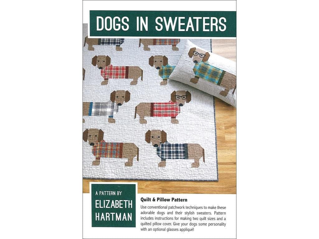 Ptrn Dogs in Sweaters Pattern