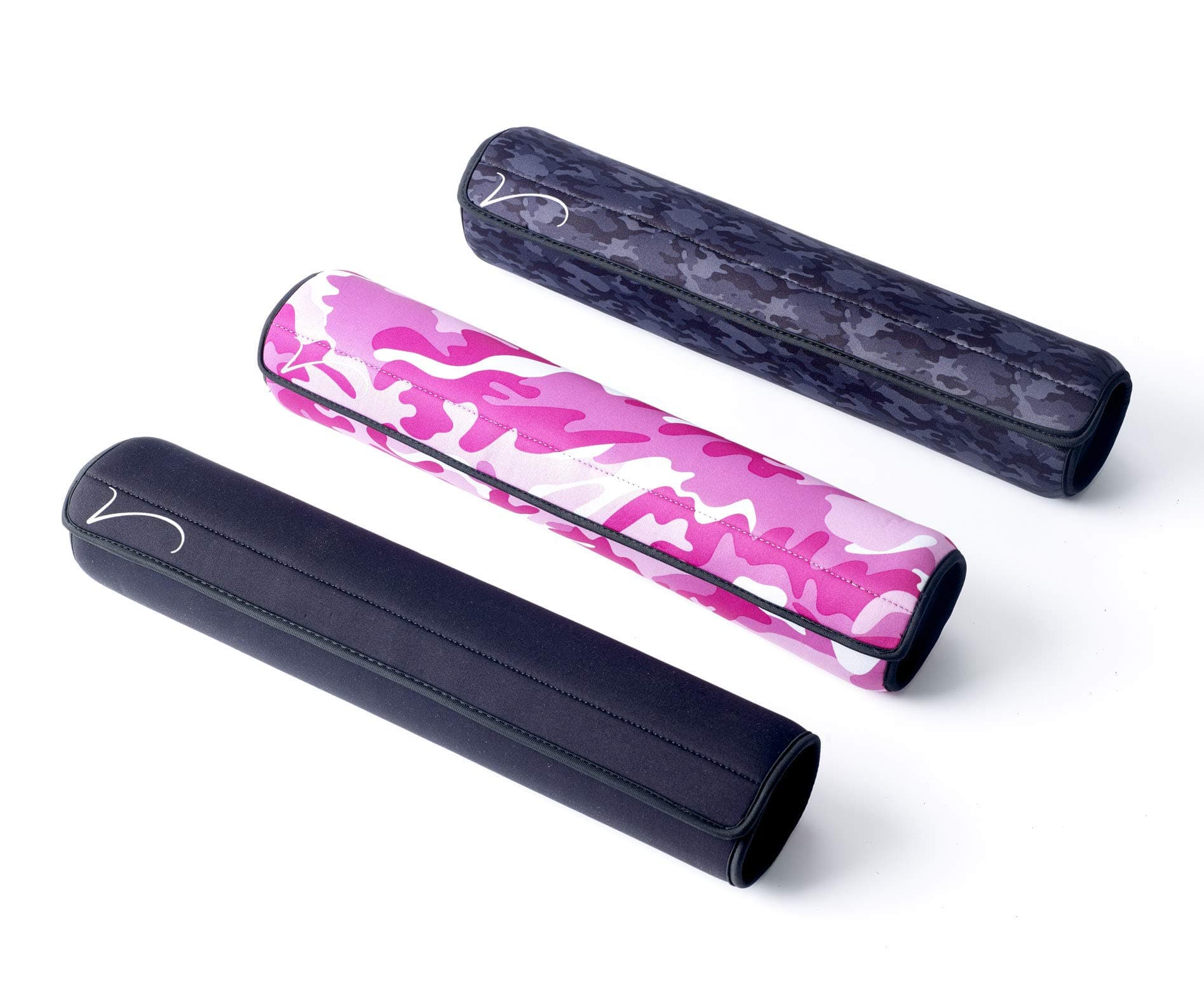 Barbell Squat Pad with Washable Cover. Neck and Shoulder Support for Squats, Hip Thrusts, Lunges and Weight Lifting. Carry Bag Included