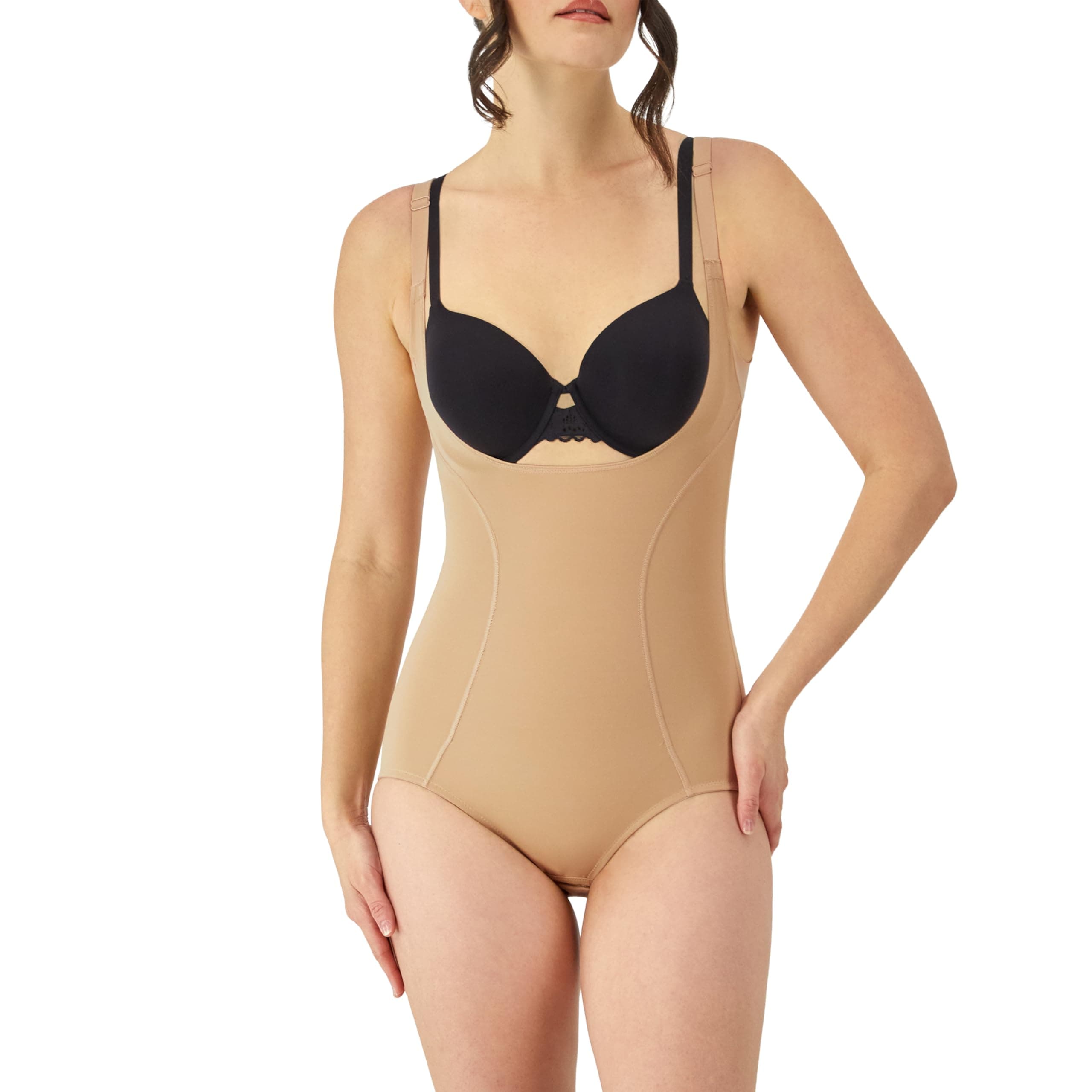 Flexees Maidenform Women's Ultimate Slimmer Wear Your Own Bra Body Briefer
