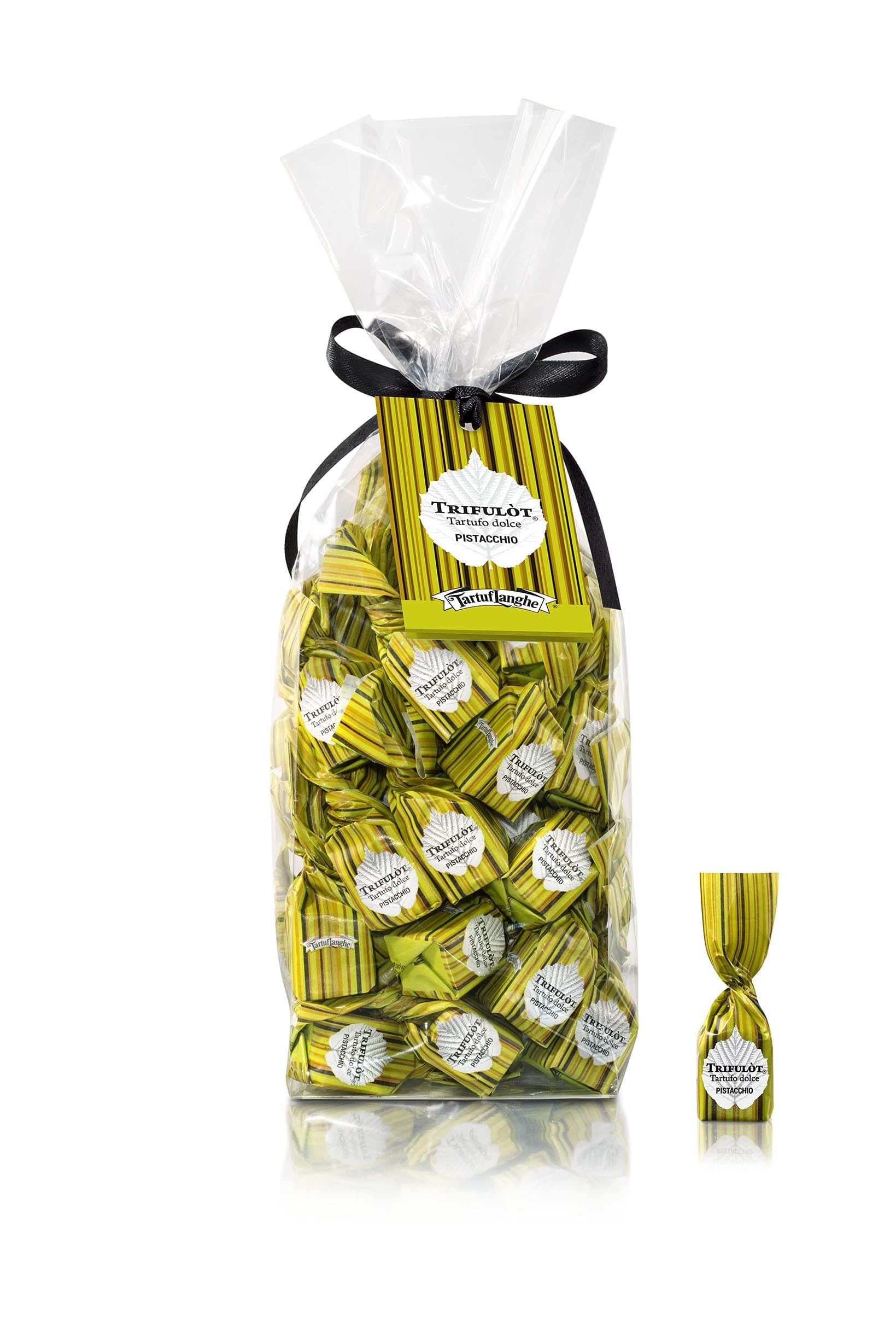 Tartuflanghe - Mini Sweet Truffles D'ALBA - 200g Pistachio