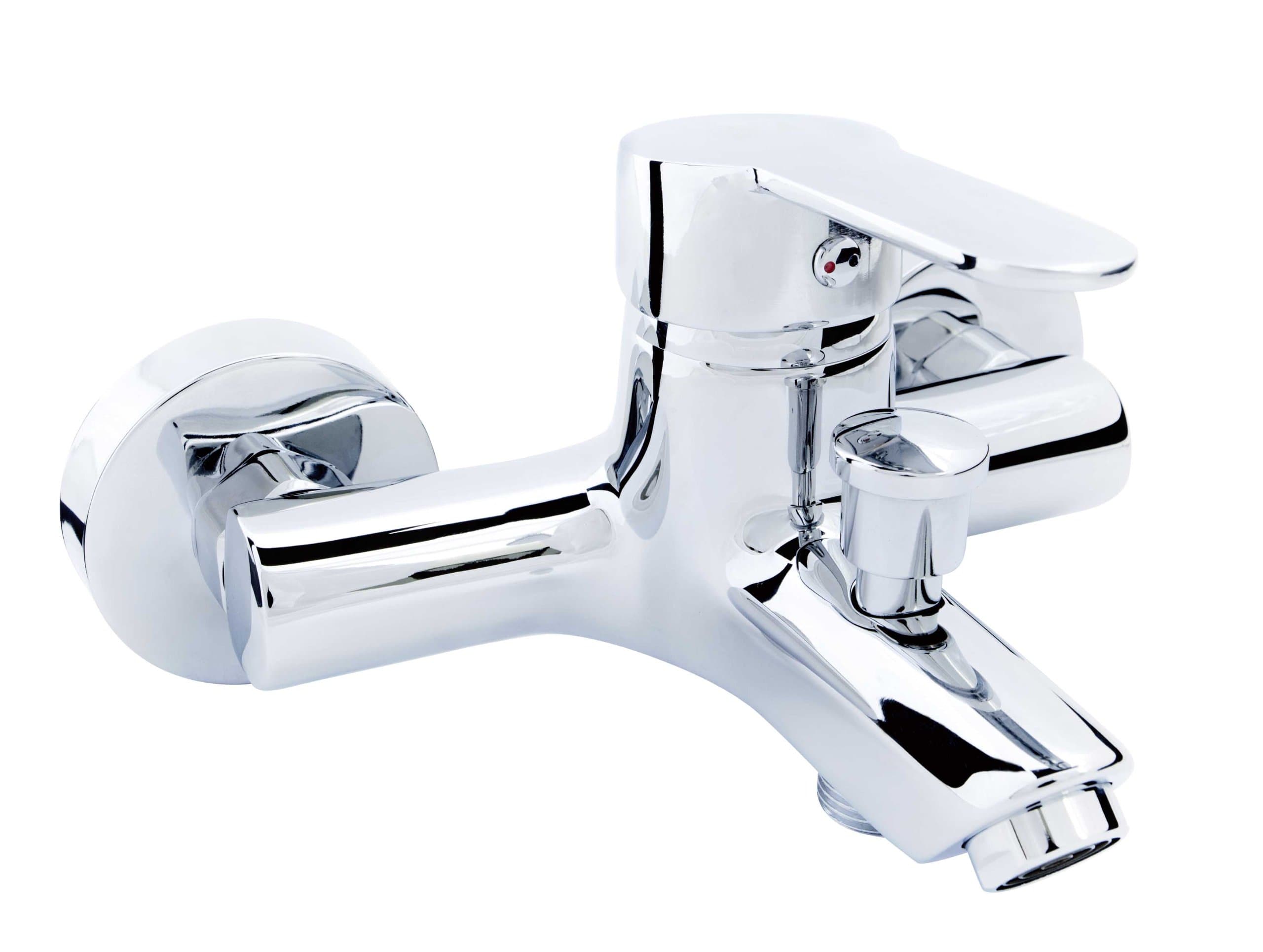 Boet 98555 Outdoor Tap Mixer with Diverter for Bath and Shower, Chrome