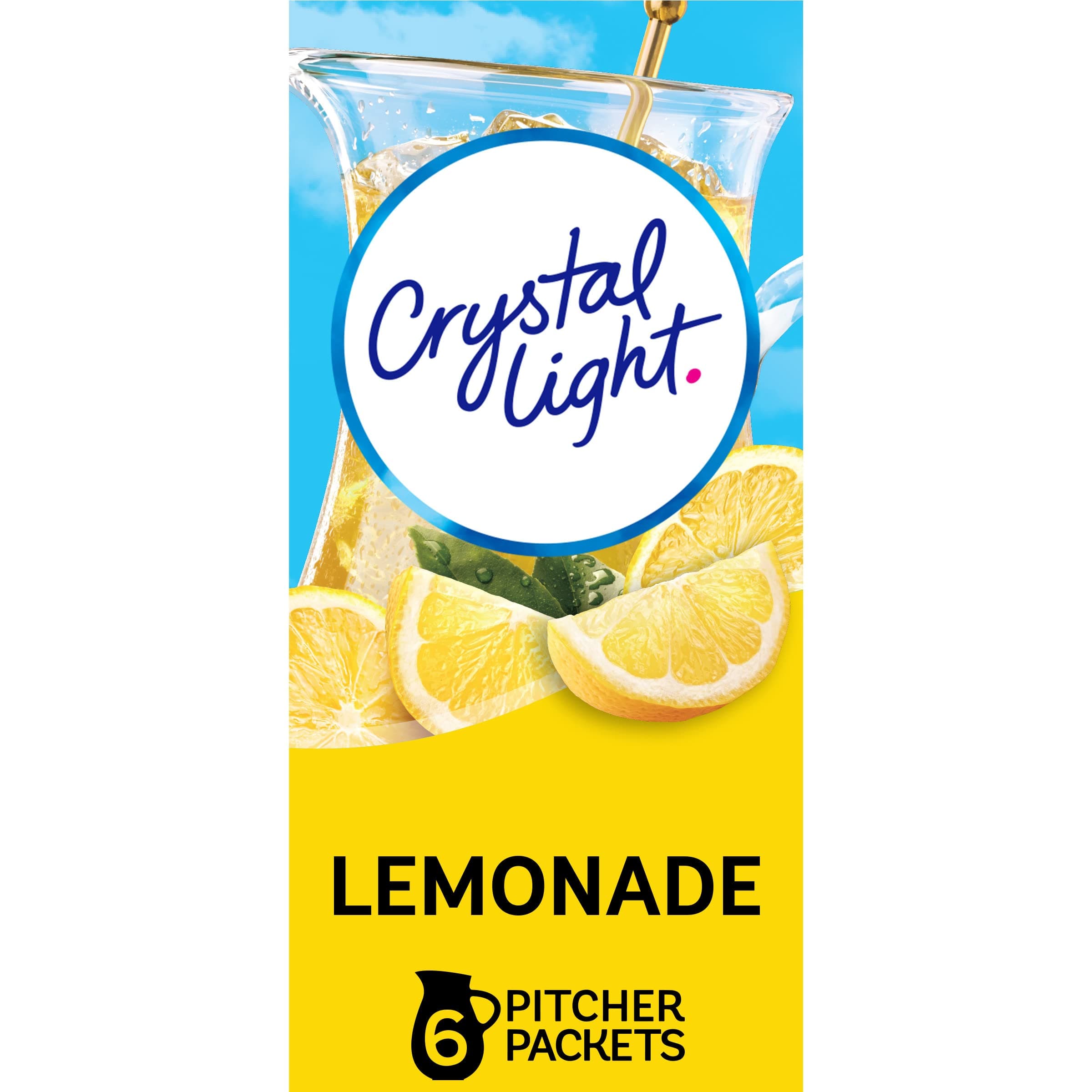 Lemonade Naturally Flavored with other natural flavor Powdered Drink Mix, 72 ct Pitcher Packets, 12 Canisters of 6 Pitcher Packets