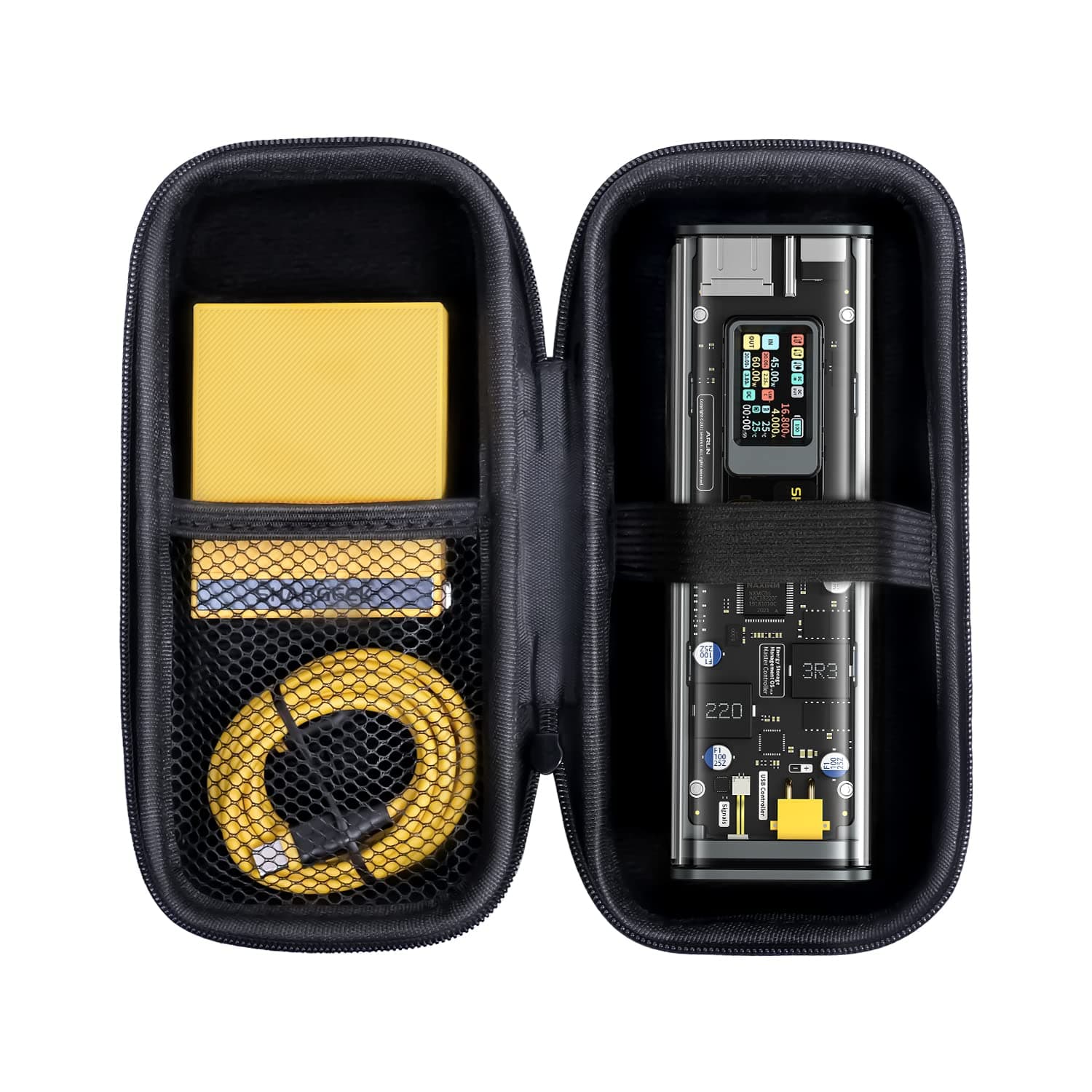 Shargeek Hard Travel Case for Shargeek Storm2 100W Power Bank/130W Storm2 Slim (Case Only)