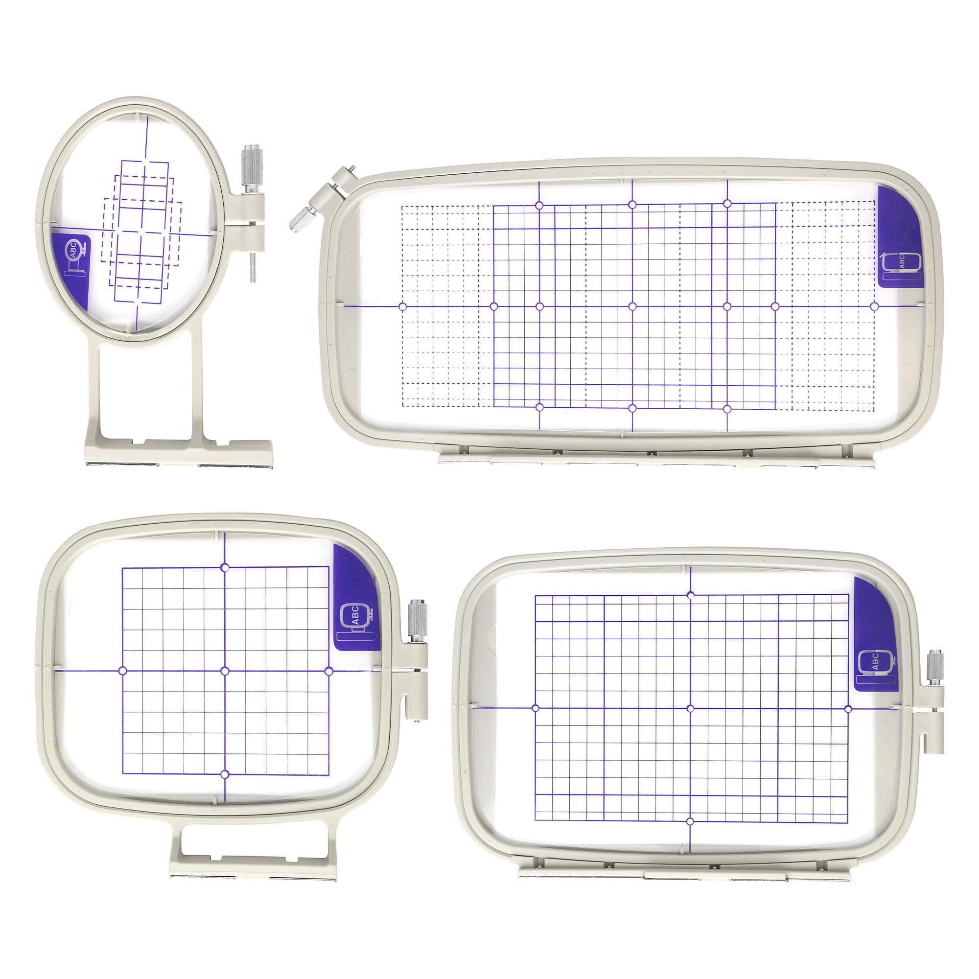 MagnaHoop Embroidery Hoops for Brother PE900 SE2000 PE800 SE1900 PE770 780D PE700 PC6500 Brother Innovis 1250 700 Babylock Embroidery Machine Hoop