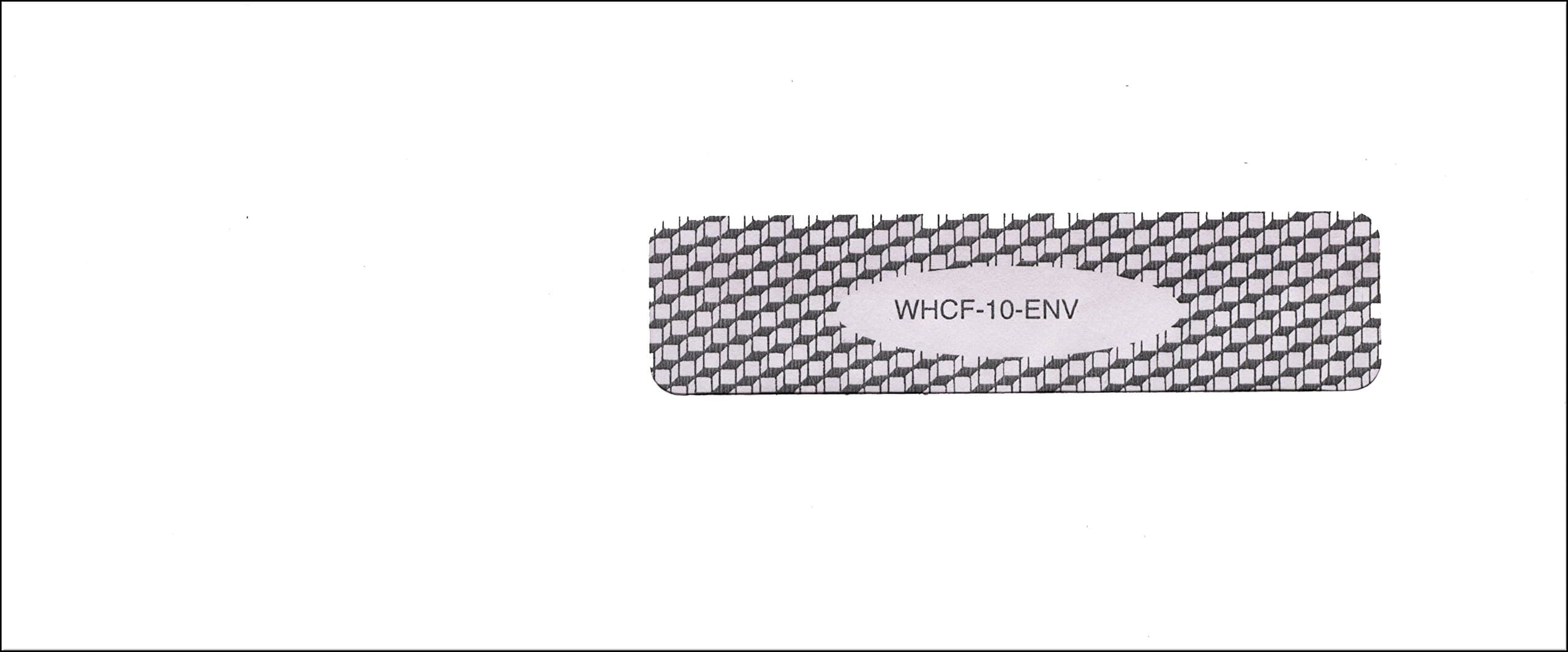 WHCF10ENV - ICD-10 Medical Claim Form Envelope - Small Gummed Right Window (1000 Ct)