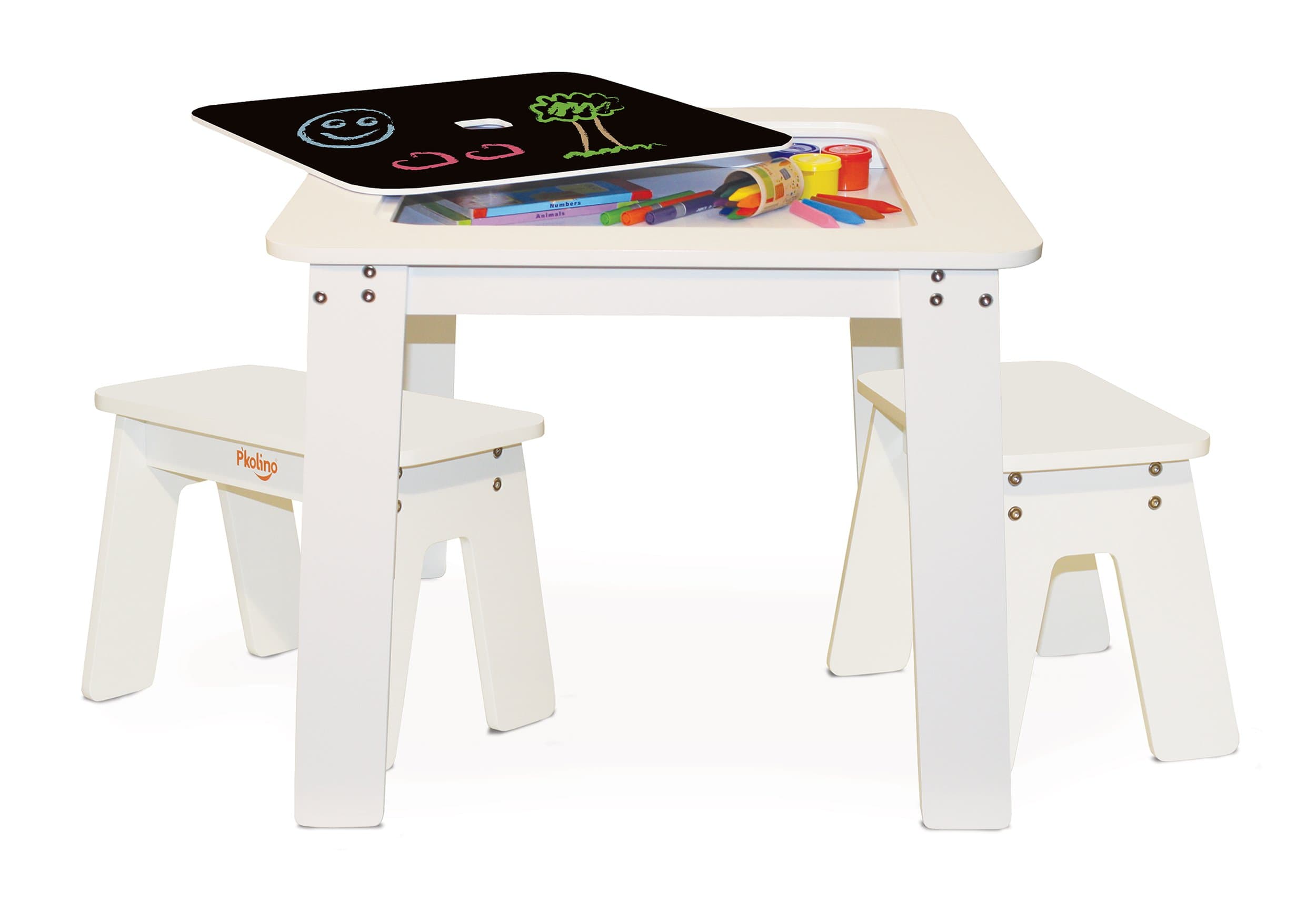 P'kolino Chalk Table and Benches
