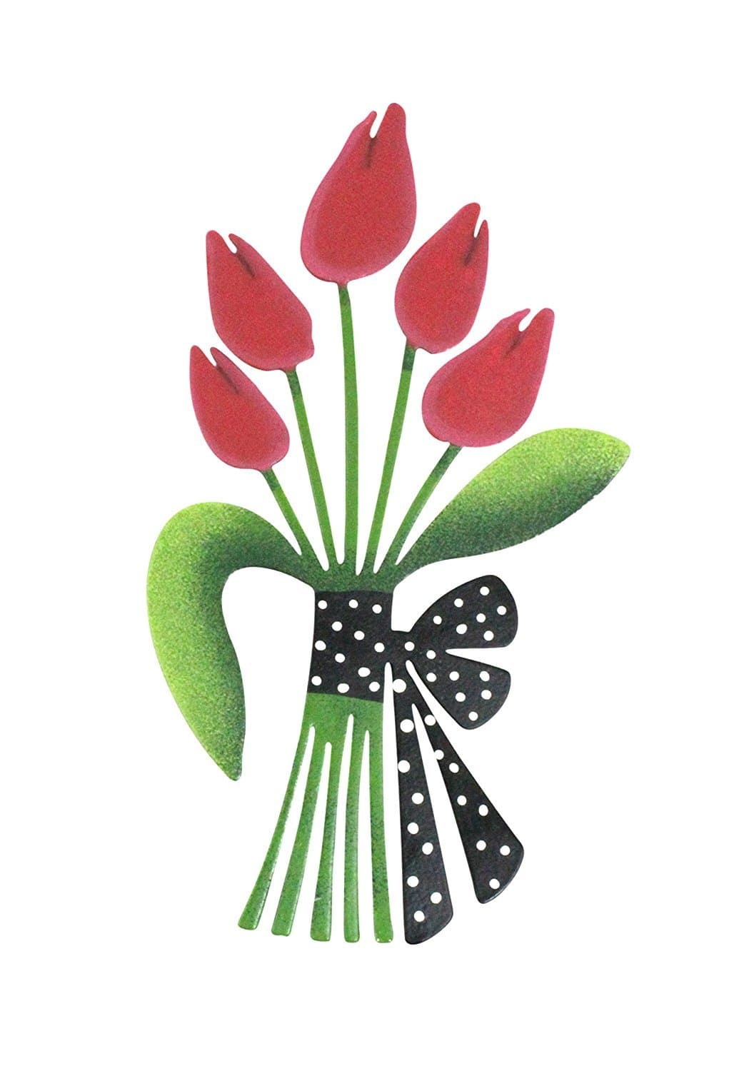 DEMDACO Embellish Your Story - Red Tulip Bouquet